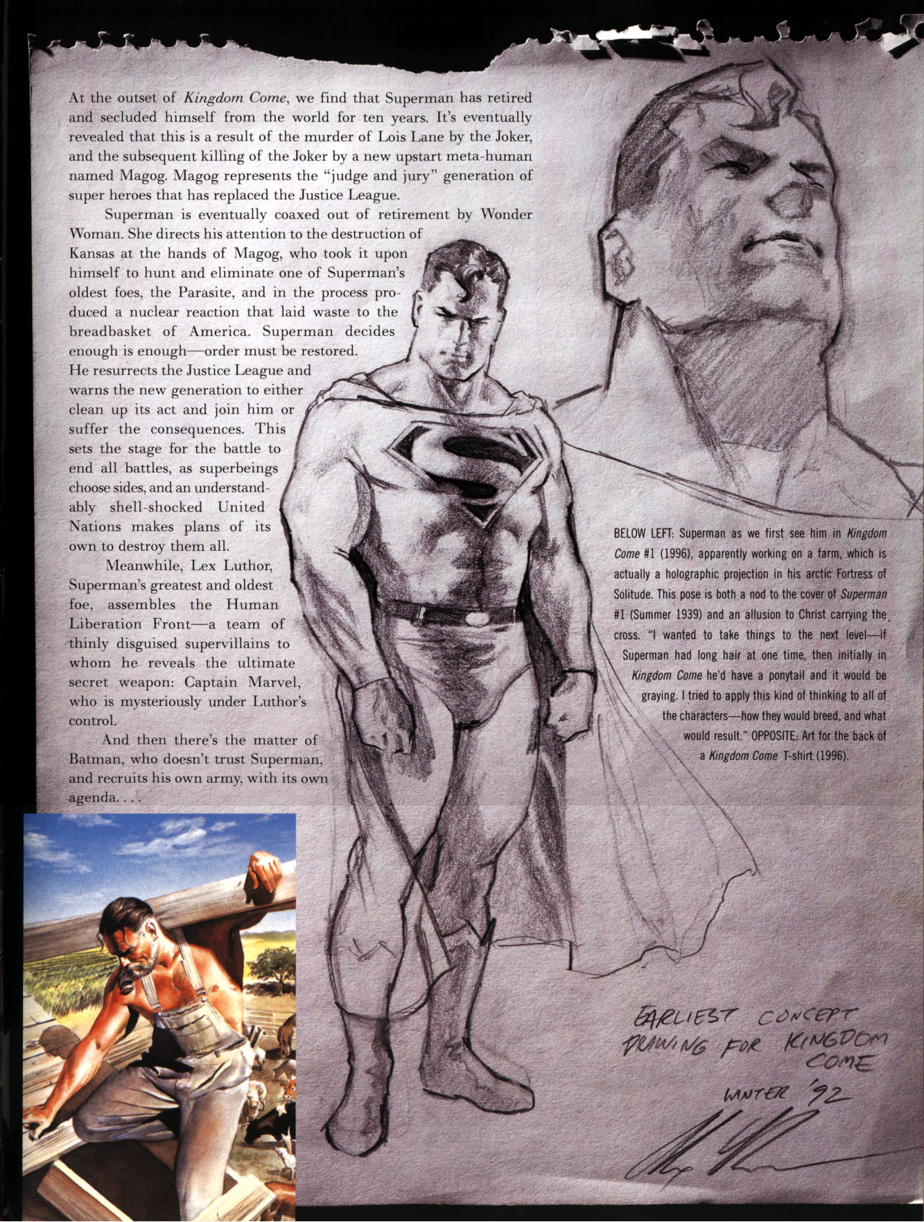 Read online Mythology: The DC Comics Art of Alex Ross comic -  Issue # TPB (Part 3) - 4