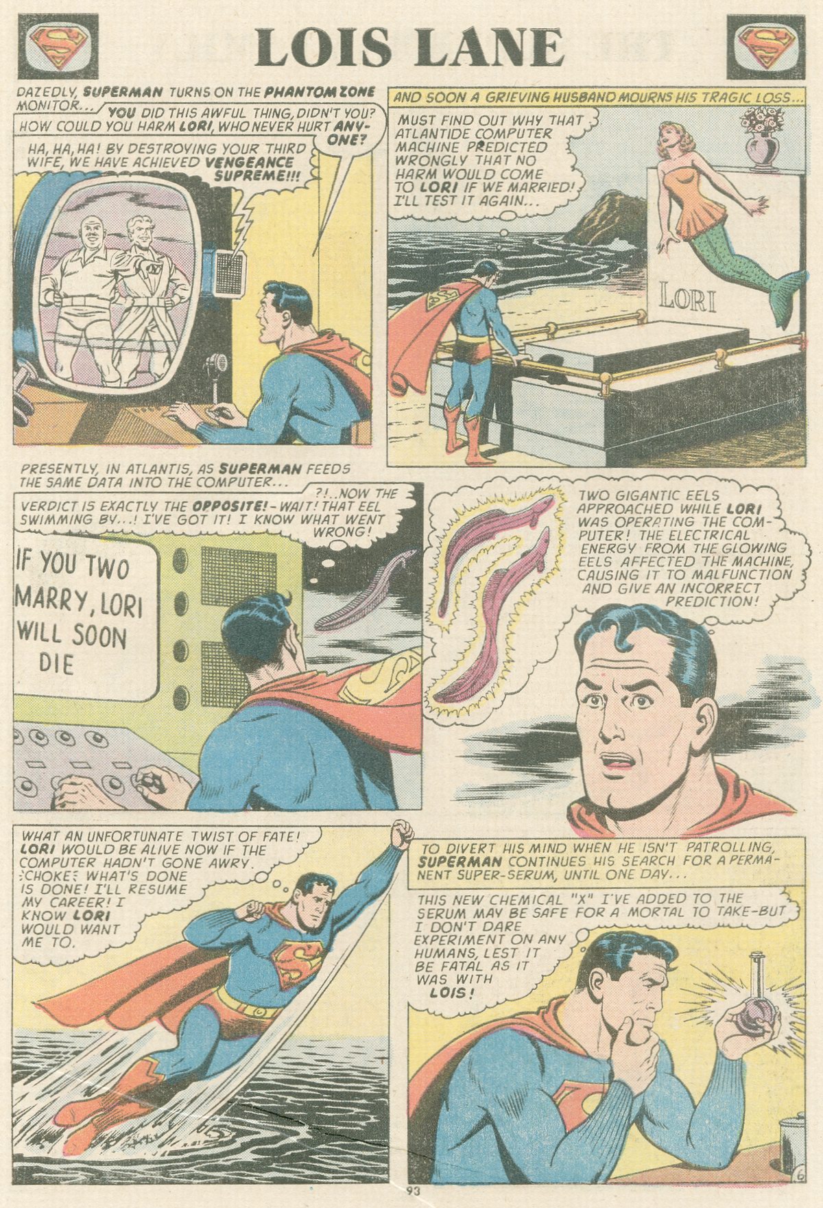 Read online The Superman Family comic -  Issue #164 - 93