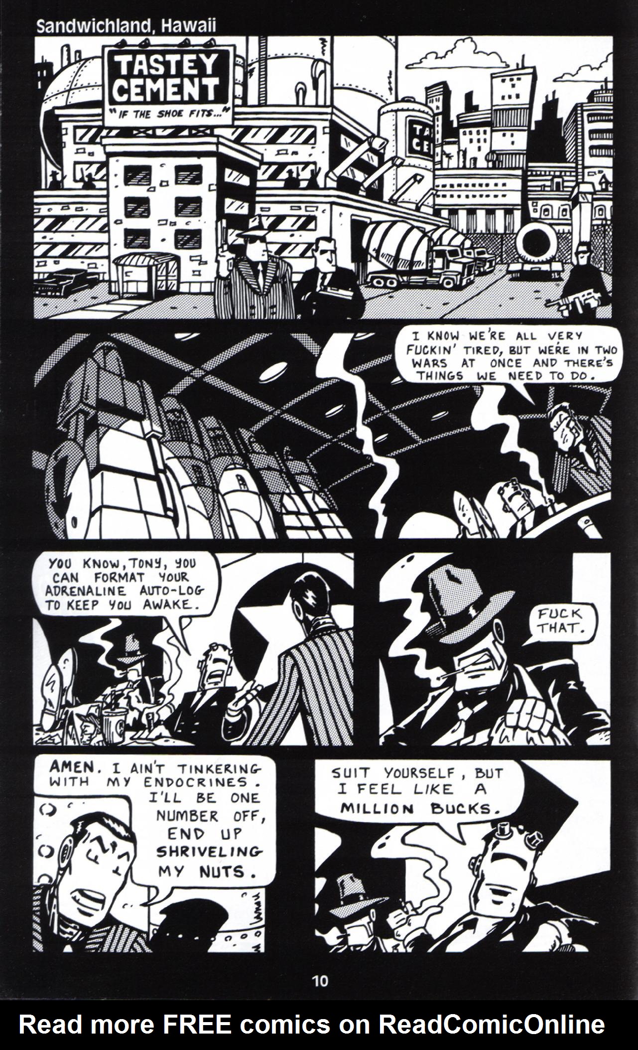 Read online La Cosa Nostroid comic -  Issue #4 - 12