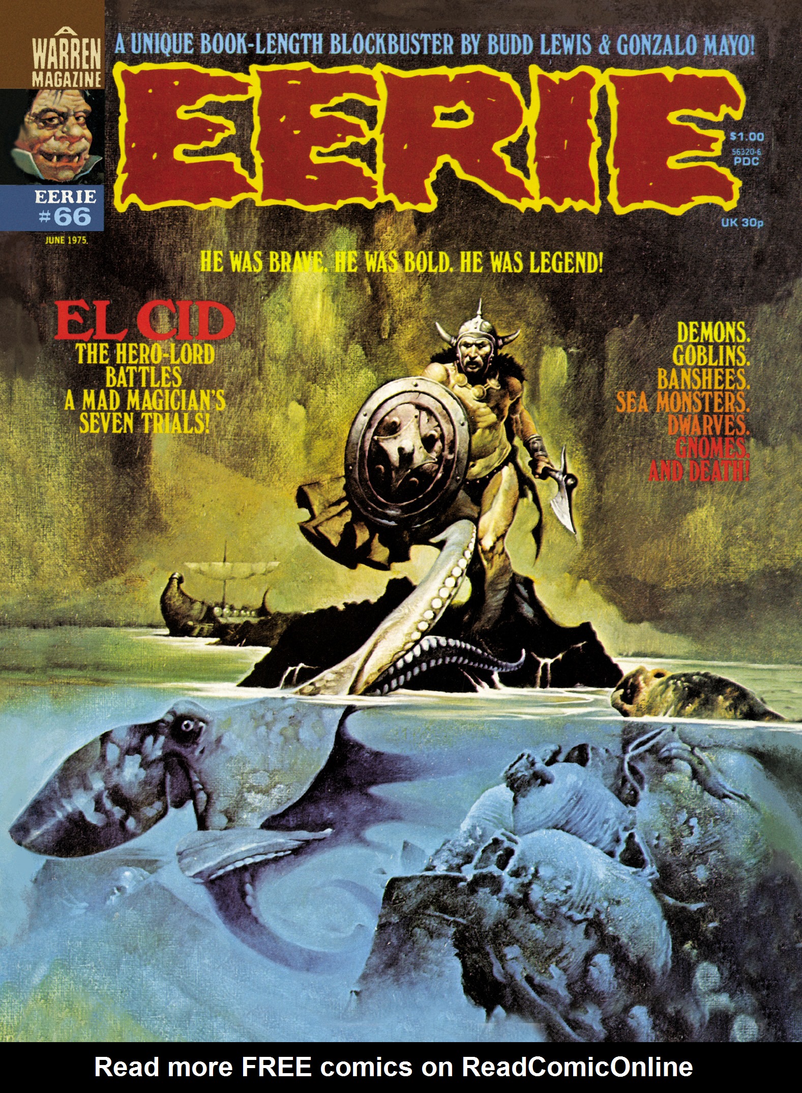Read online Eerie Archives comic -  Issue # TPB 14 - 74