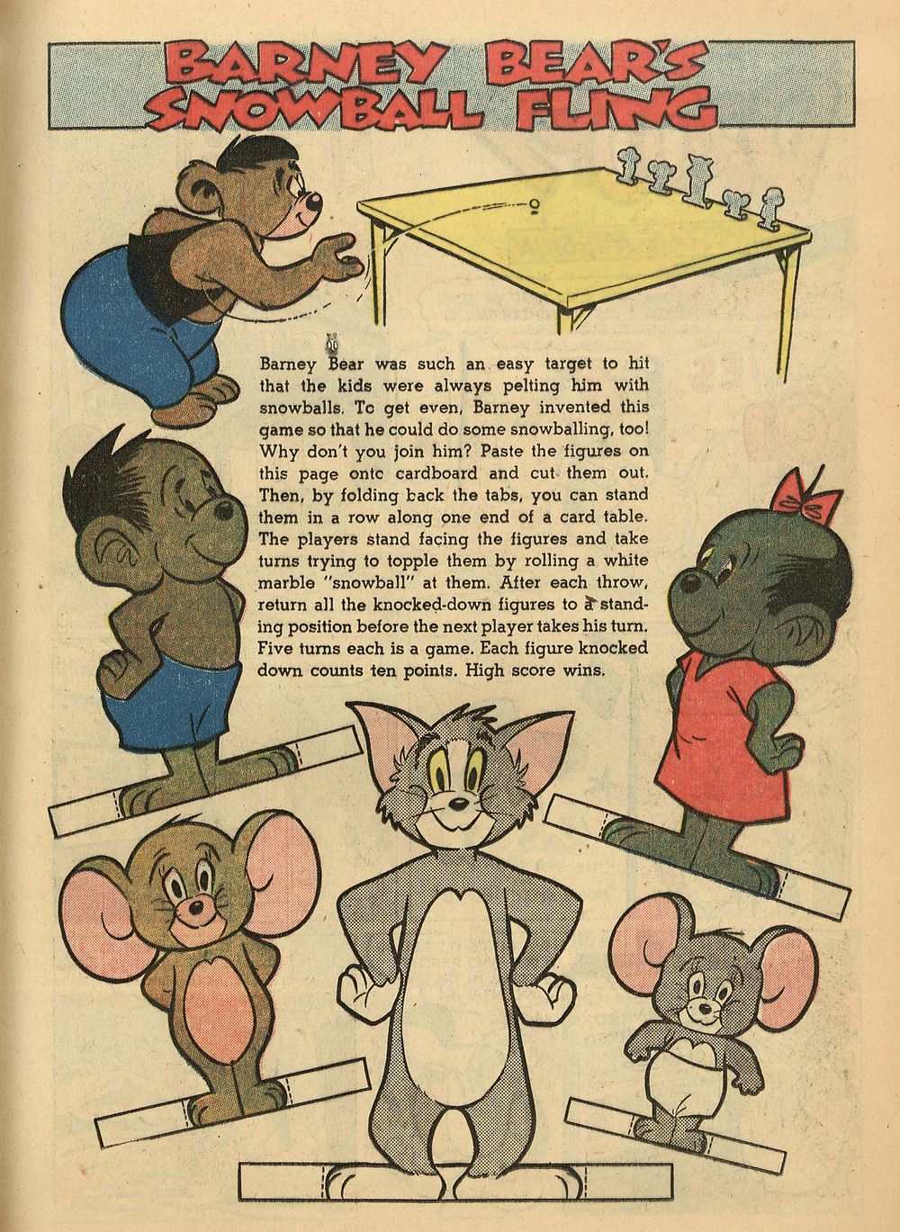 Read online M.G.M.'s Tom and Jerry's Winter Fun comic -  Issue #5 - 33