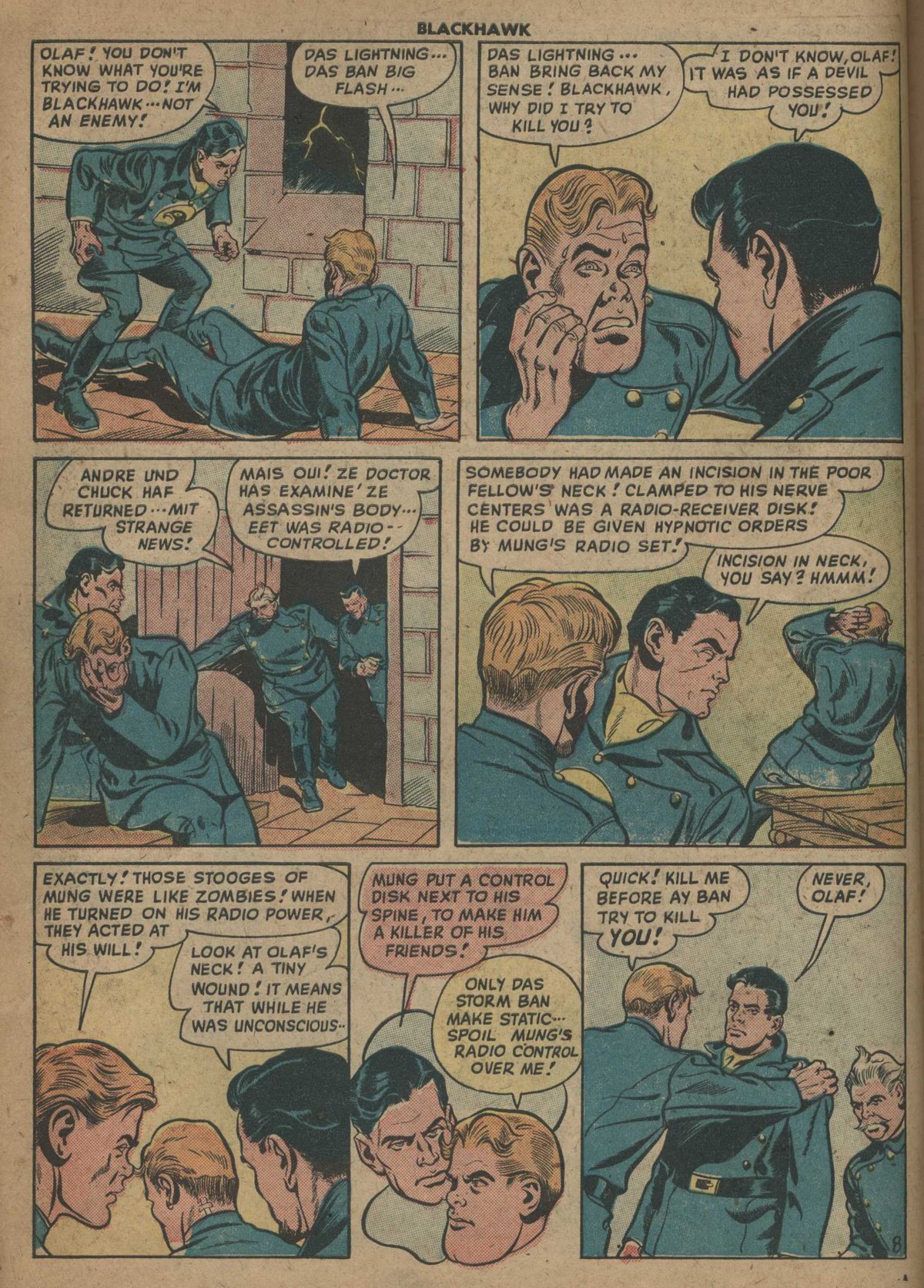 Read online Blackhawk (1957) comic -  Issue #25 - 10