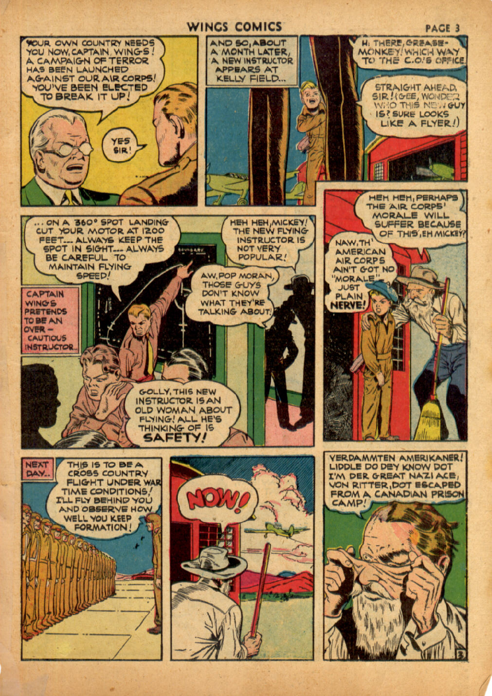 Read online Wings Comics comic -  Issue #16 - 5