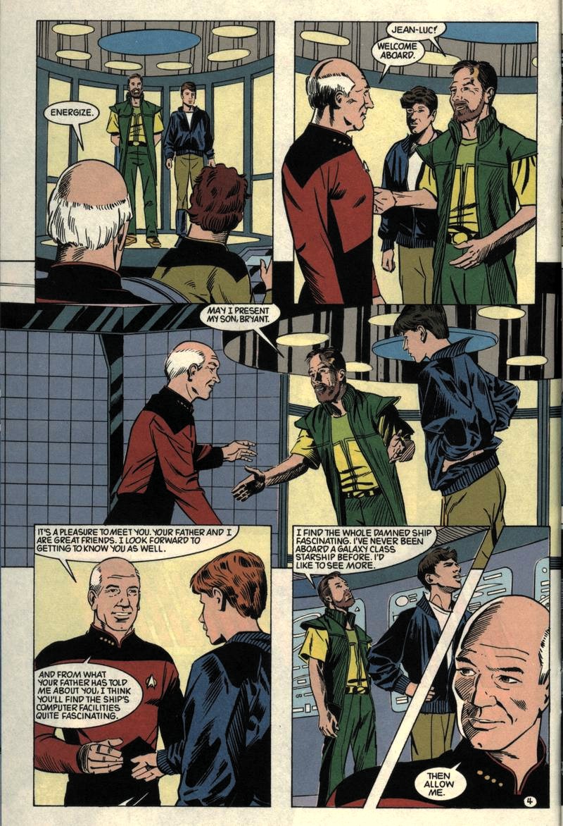 Read online Star Trek: The Next Generation (1989) comic -  Issue #29 - 5