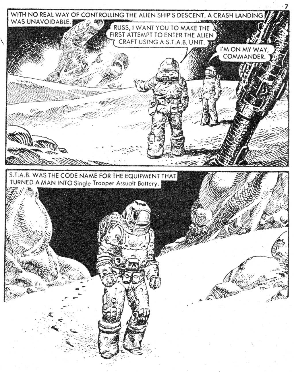 Read online Starblazer comic -  Issue #87 - 7