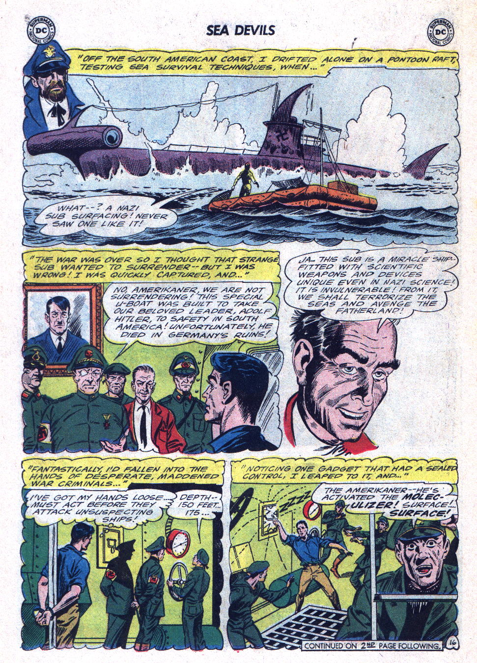 Read online Sea Devils comic -  Issue #22 - 22