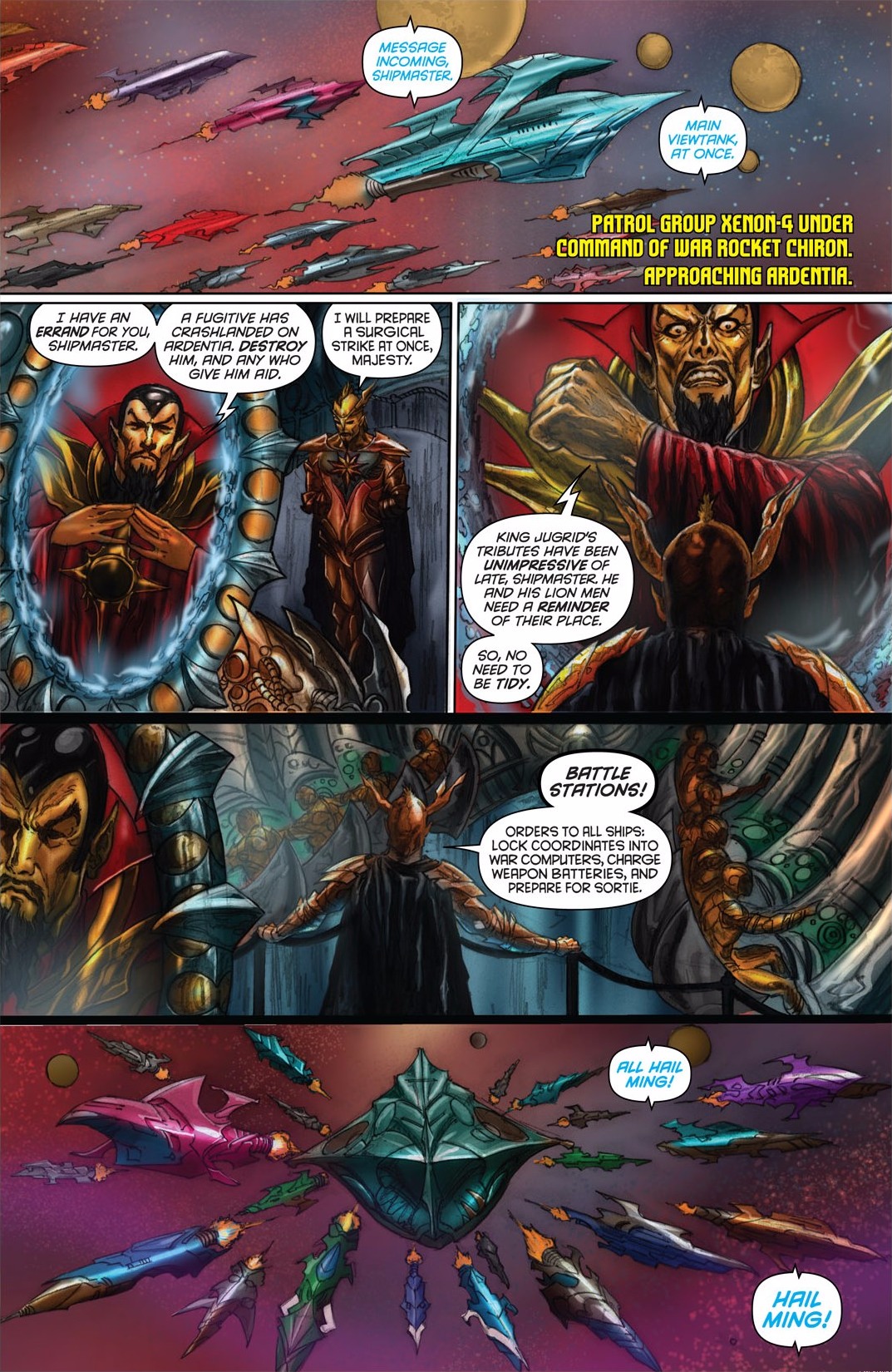 Read online Flash Gordon: Zeitgeist comic -  Issue # TPB - 71