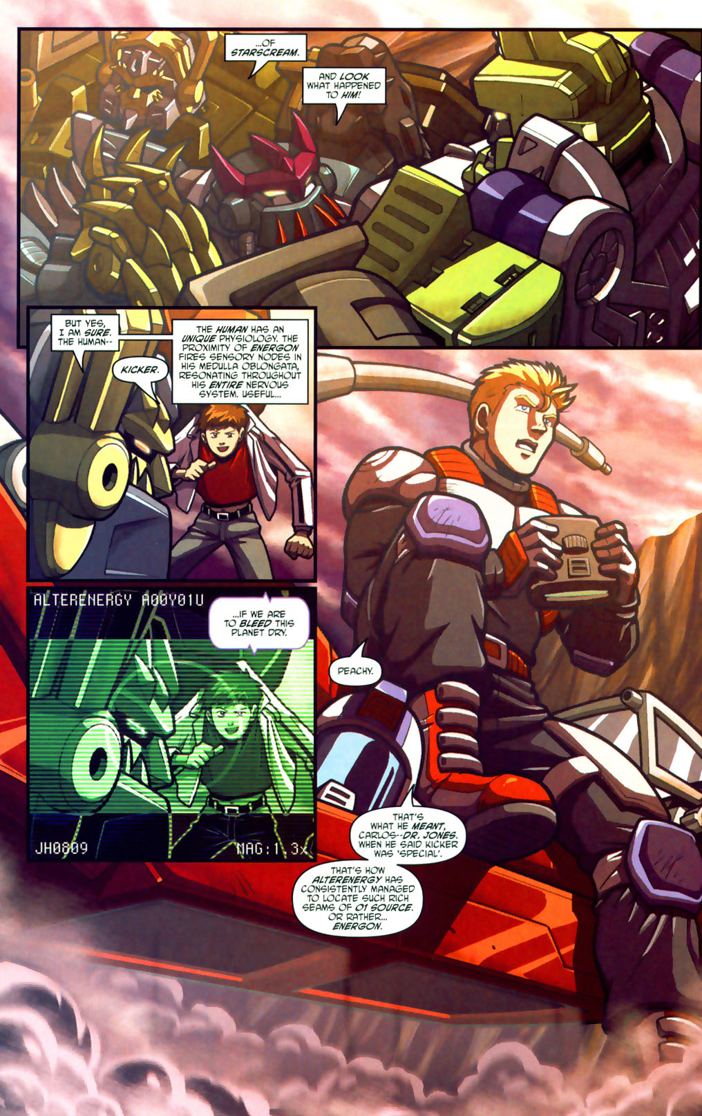 Read online Transformers Energon comic -  Issue #22 - 5
