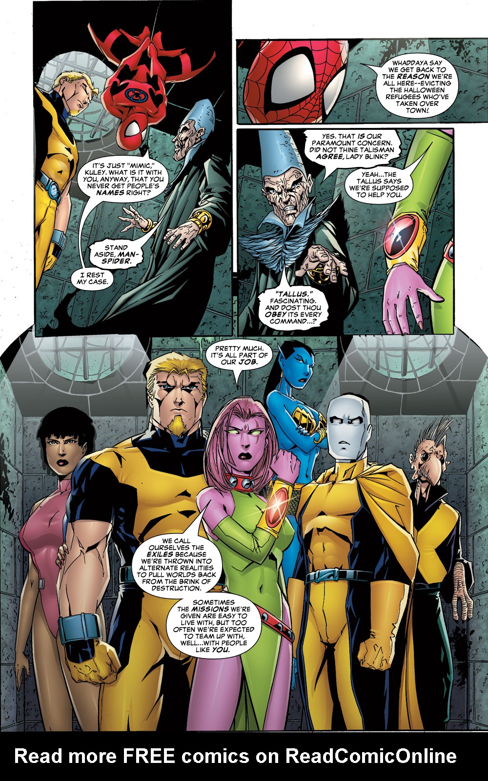 Read online Exiles (2001) comic -  Issue #56 - 6