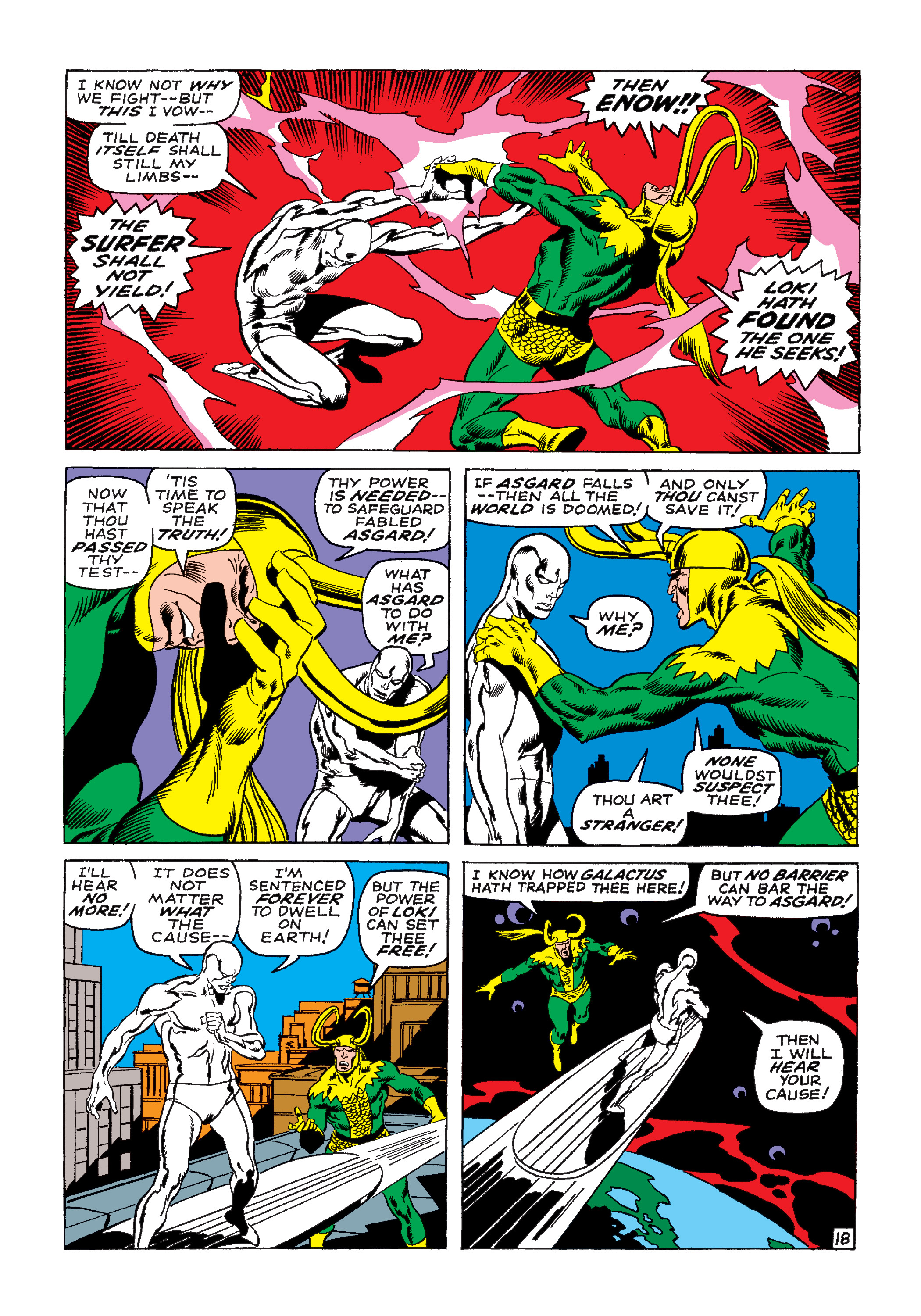 Read online Marvel Masterworks: The Silver Surfer comic -  Issue # TPB 1 (Part 2) - 46