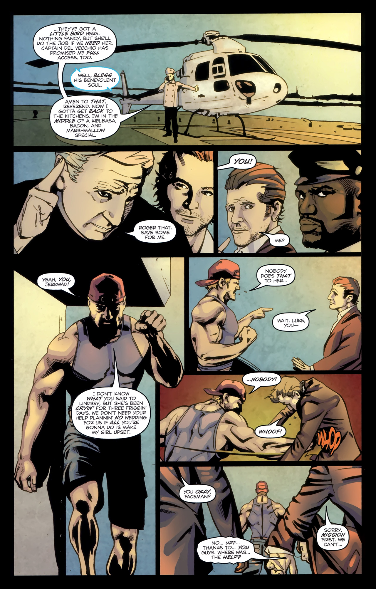 Read online A-Team: Shotgun Wedding comic -  Issue #3 - 21