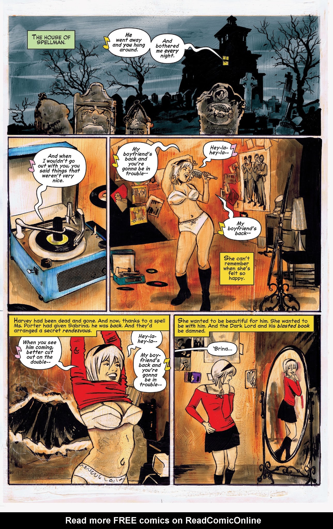 Read online Chilling Adventures of Sabrina comic -  Issue #8 - 3