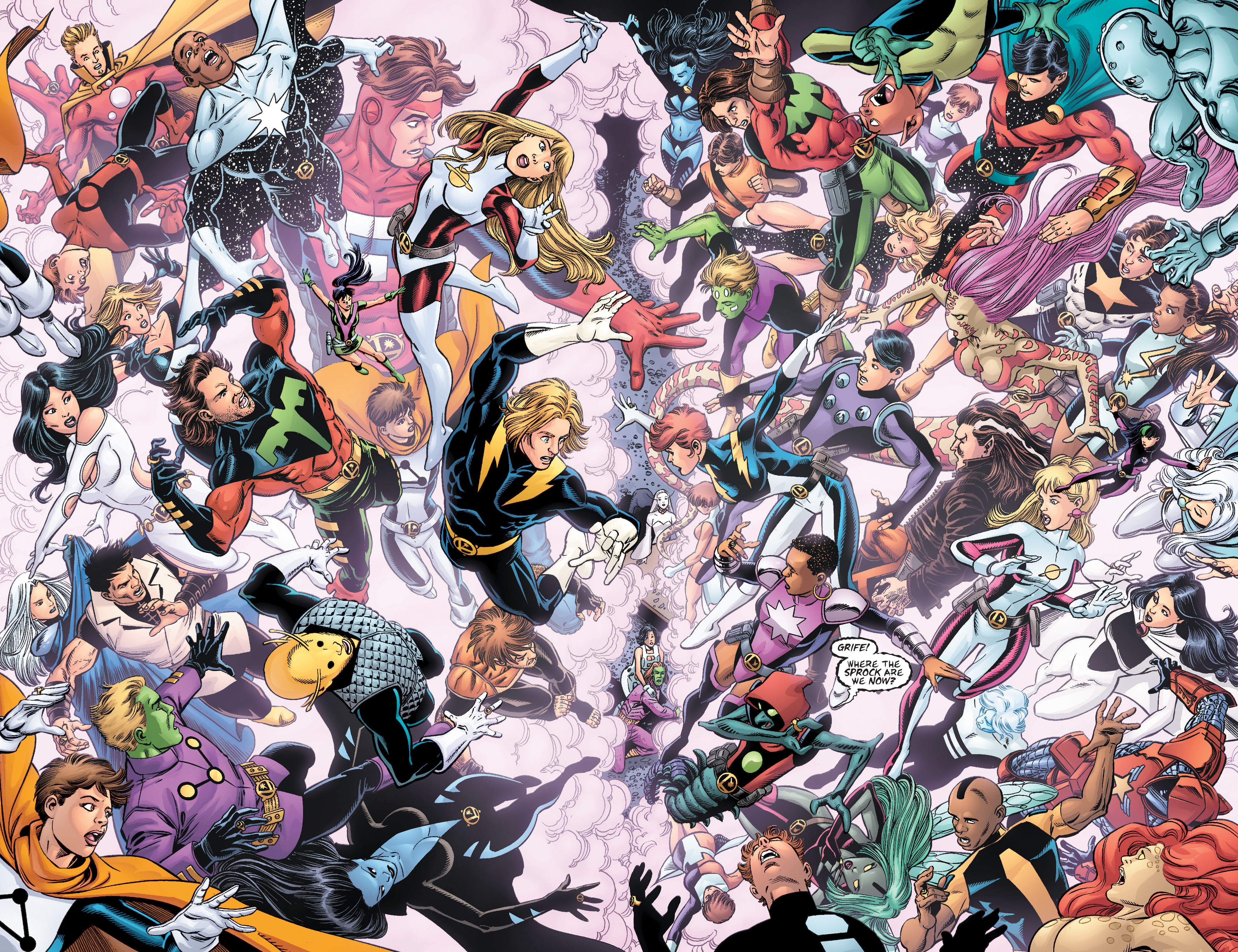 Read online Final Crisis: Legion of Three Worlds comic -  Issue #2 - 27