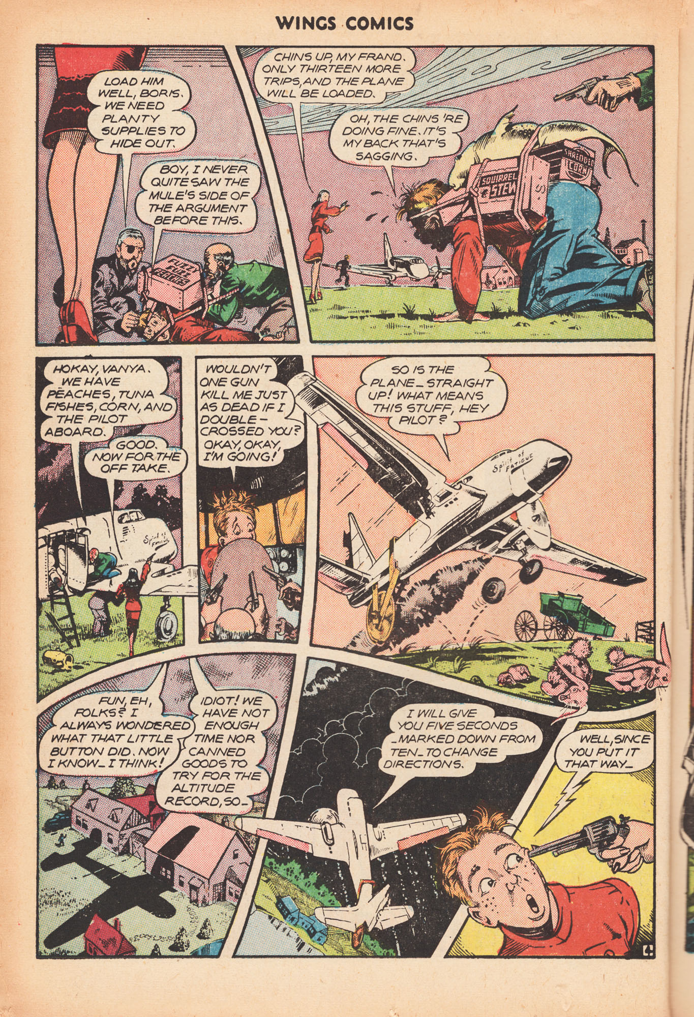 Read online Wings Comics comic -  Issue #73 - 22
