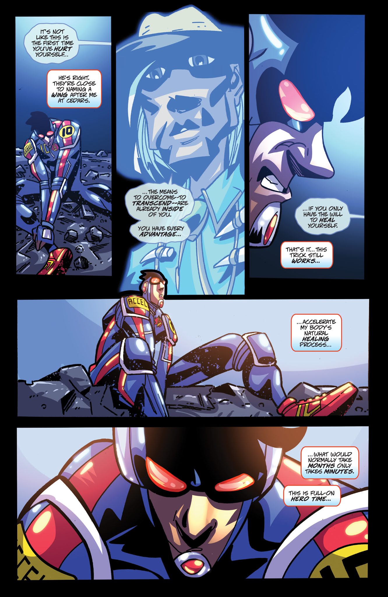 Read online Accell comic -  Issue #14 - 14