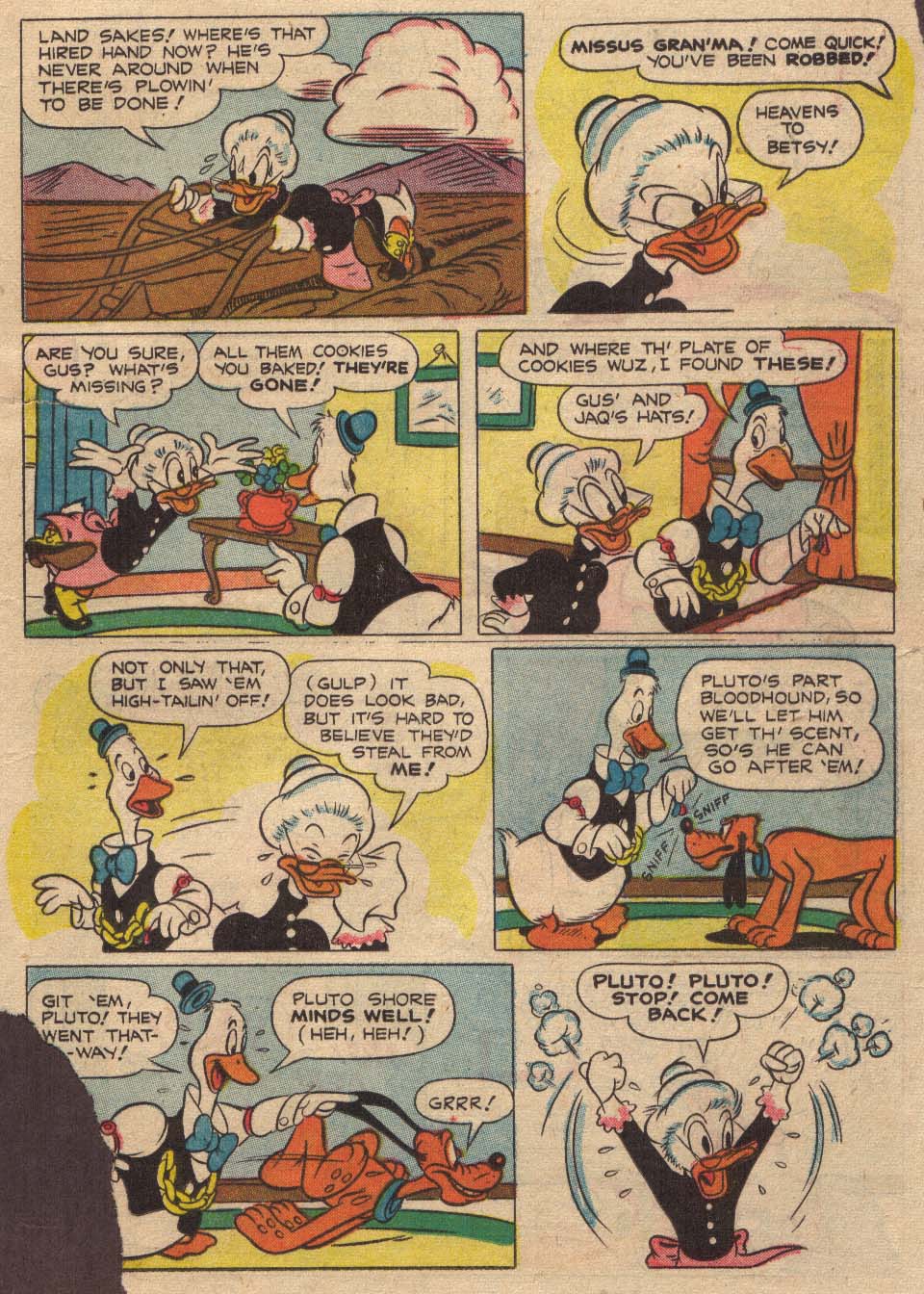 Read online Walt Disney's Comics and Stories comic -  Issue #128 - 27