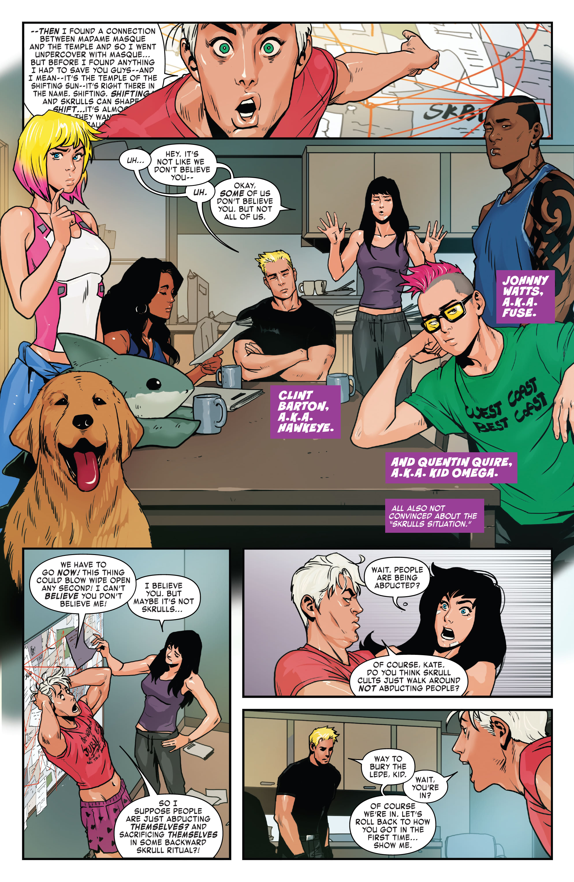 Read online Hawkeye: Team Spirit comic -  Issue # TPB (Part 1) - 68