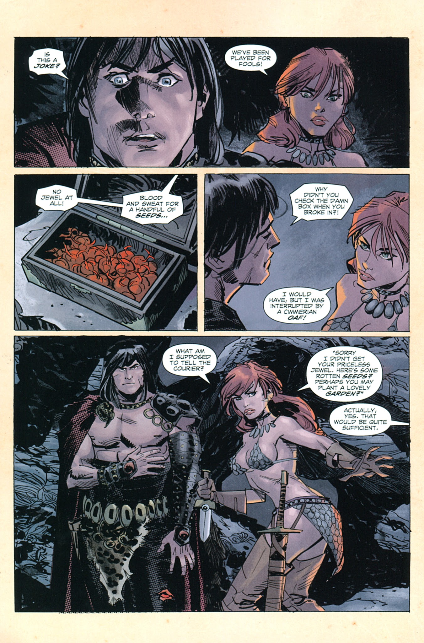 Read online Conan Red Sonja comic -  Issue #1 - 23
