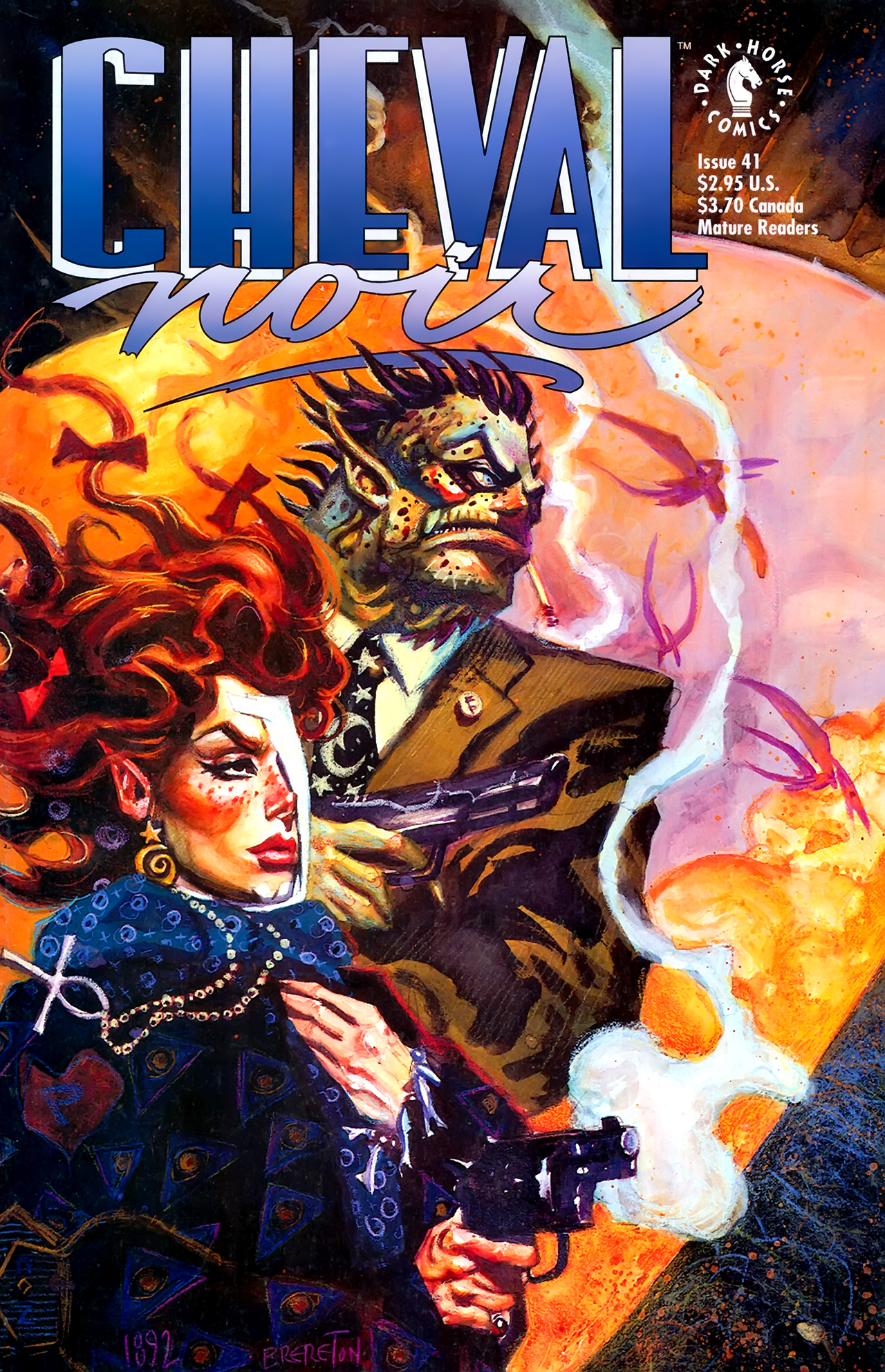 Read online Cheval Noir comic -  Issue #41 - 1