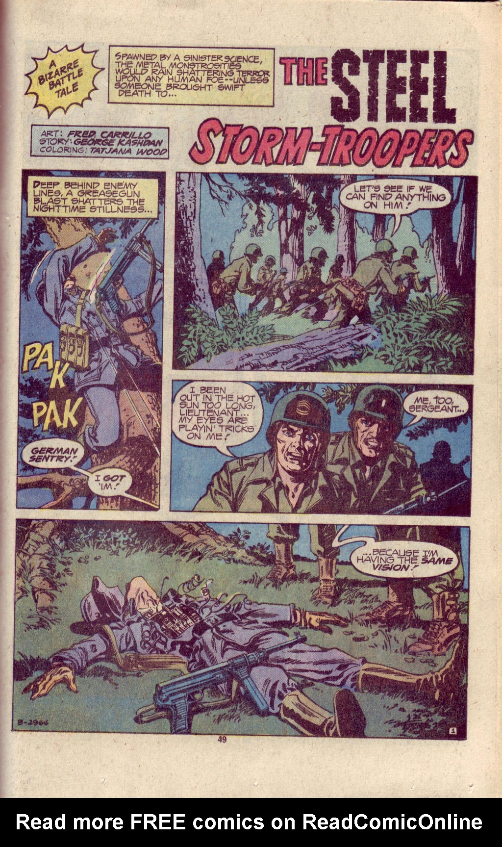 Read online G.I. Combat (1952) comic -  Issue #211 - 49