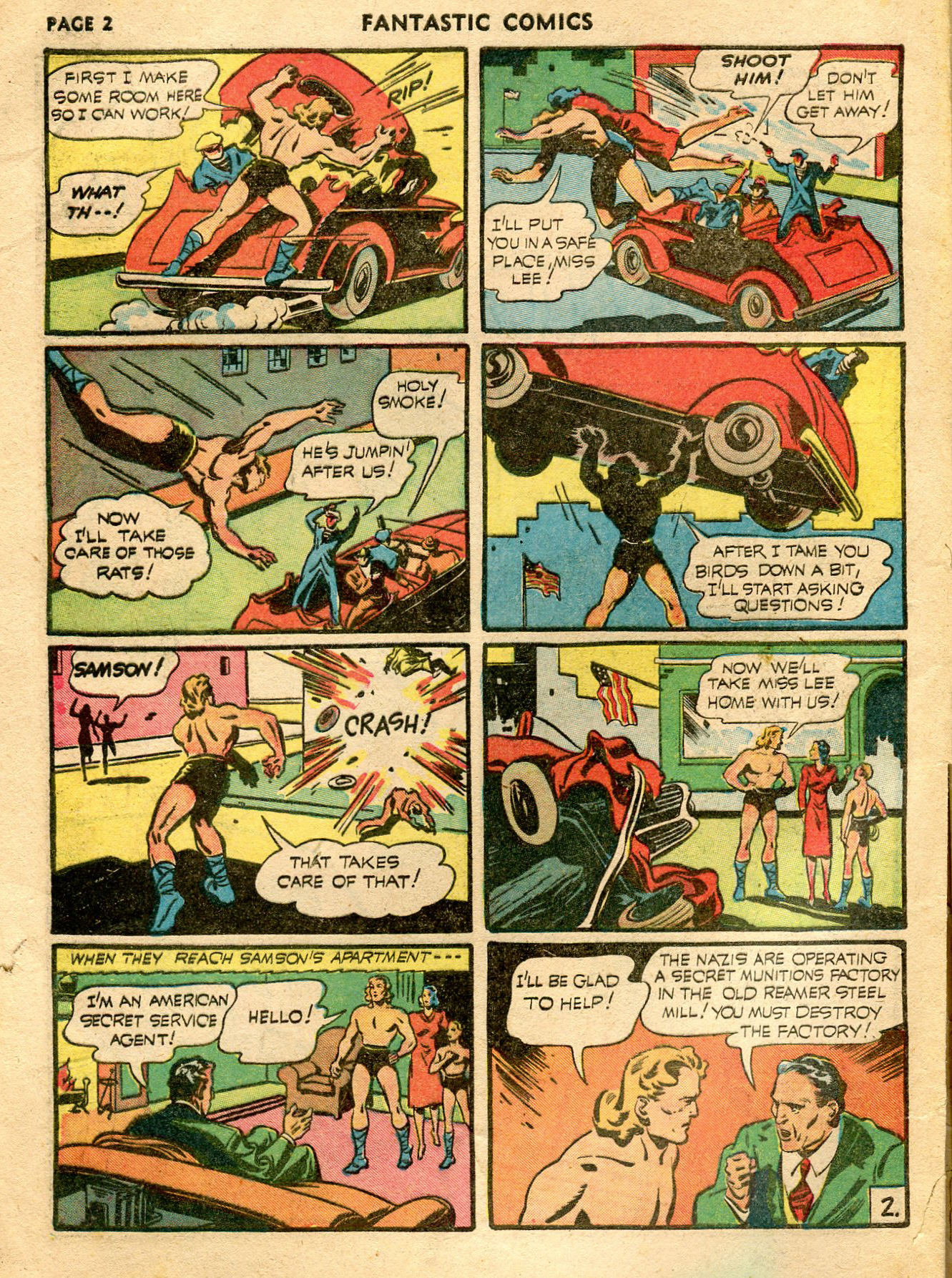 Read online Fantastic Comics comic -  Issue #21 - 4