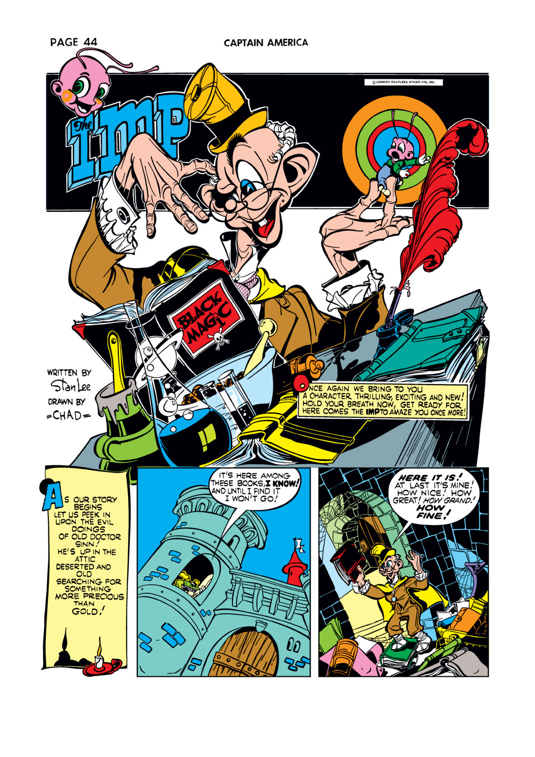 Read online Captain America Comics comic -  Issue #13 - 46