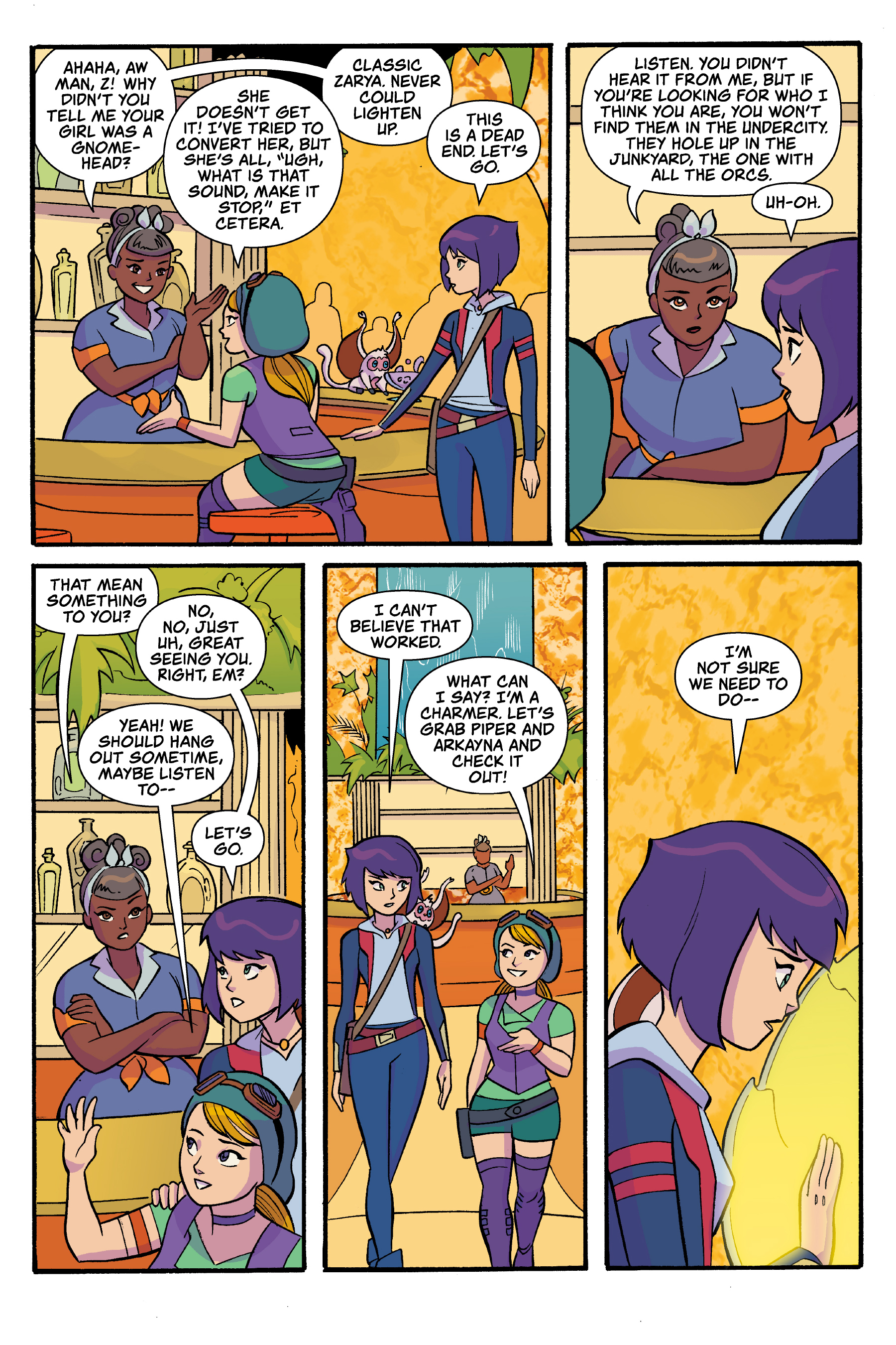 Read online Mysticons comic -  Issue # TPB 1 - 21