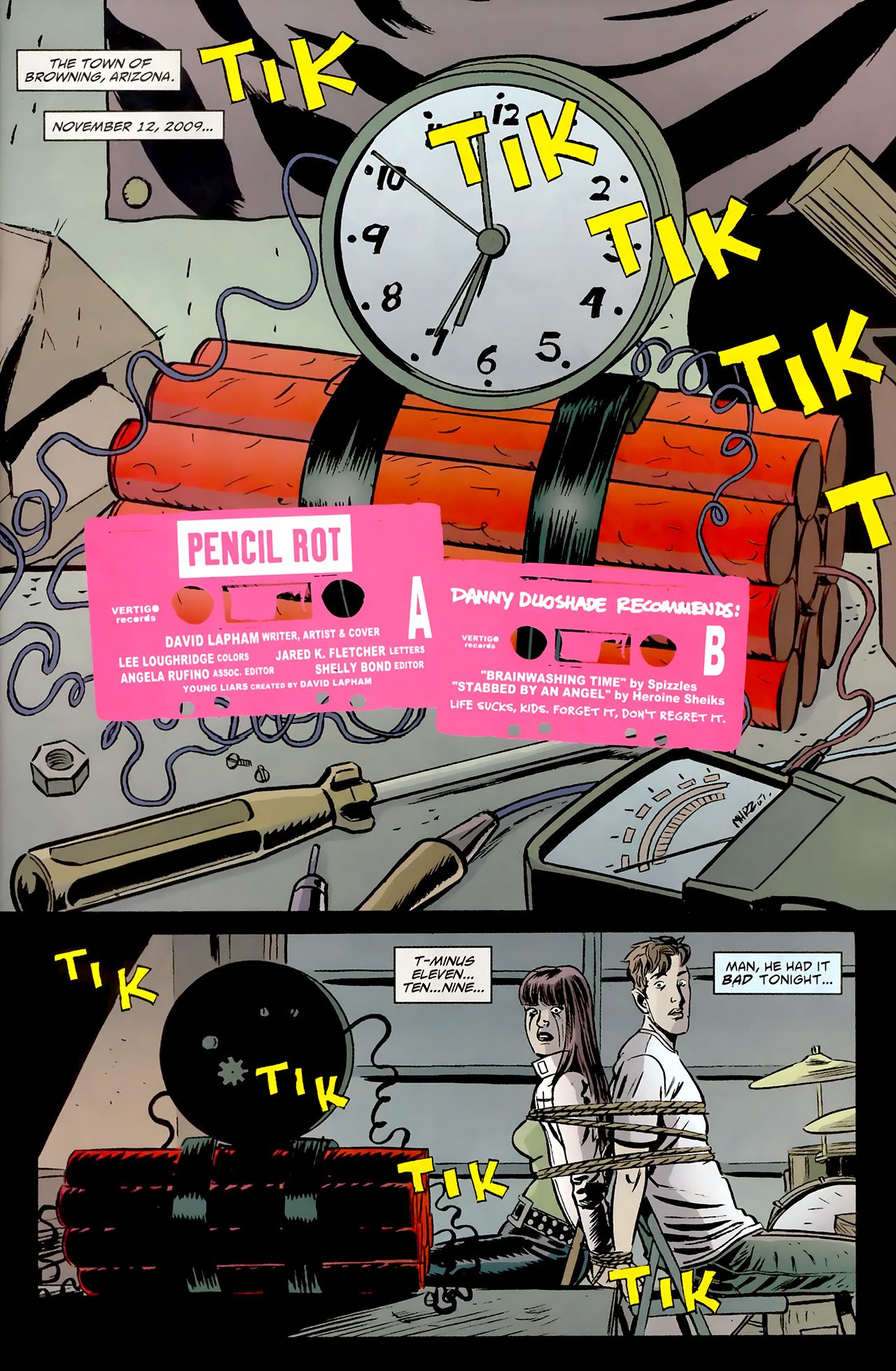 Read online Young Liars comic -  Issue #14 - 2