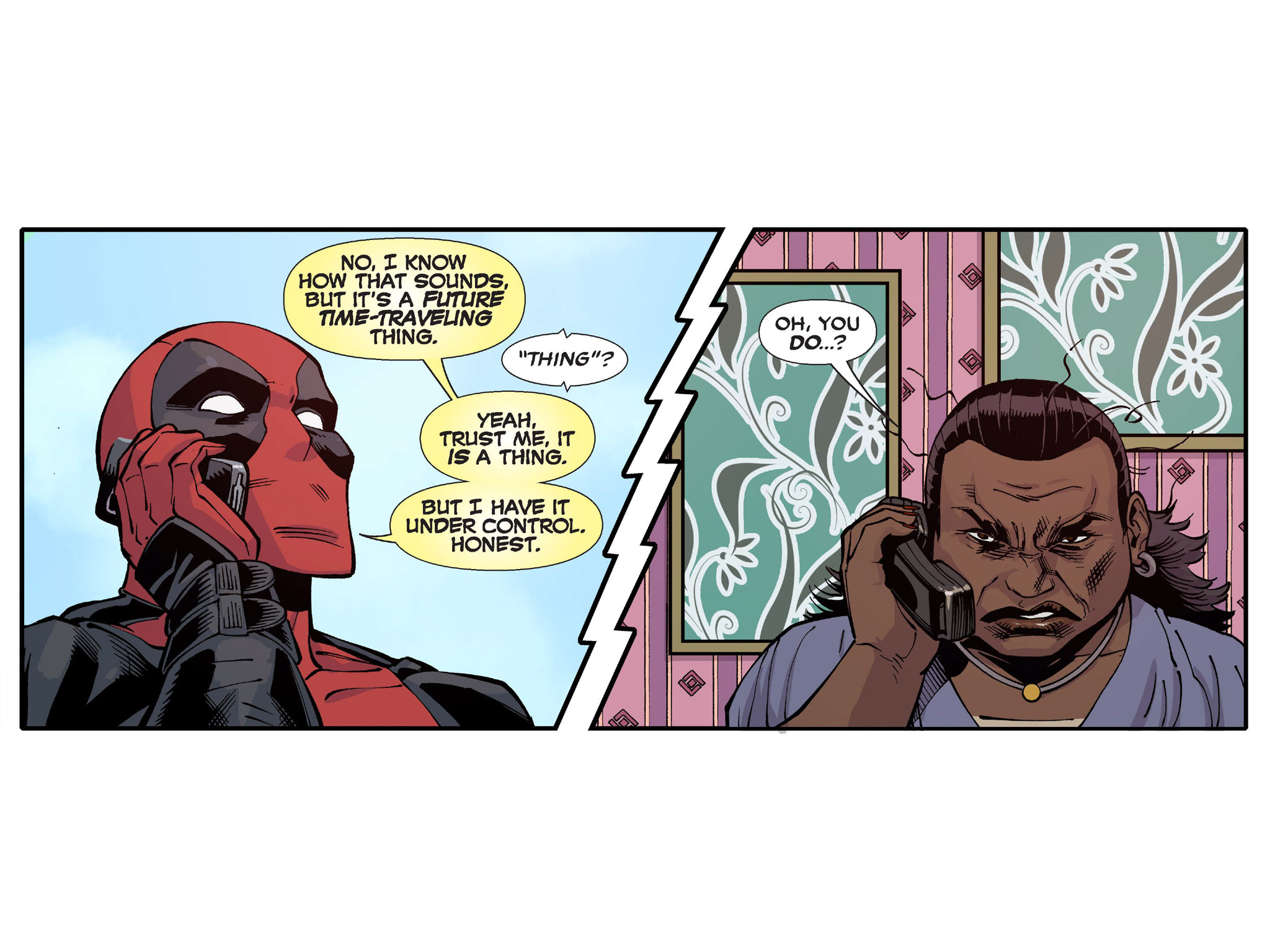 Read online Deadpool & Cable: Split Second Infinite Comic comic -  Issue #2 - 31