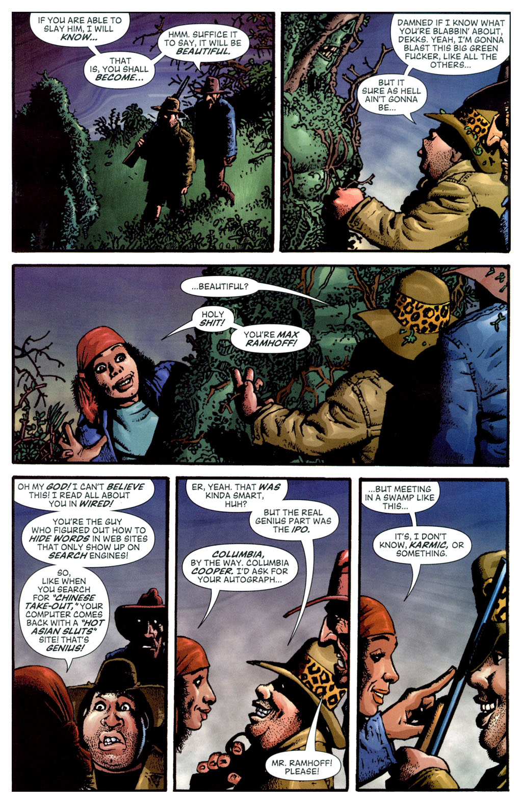 Read online Swamp Thing (2004) comic -  Issue #8 - 13