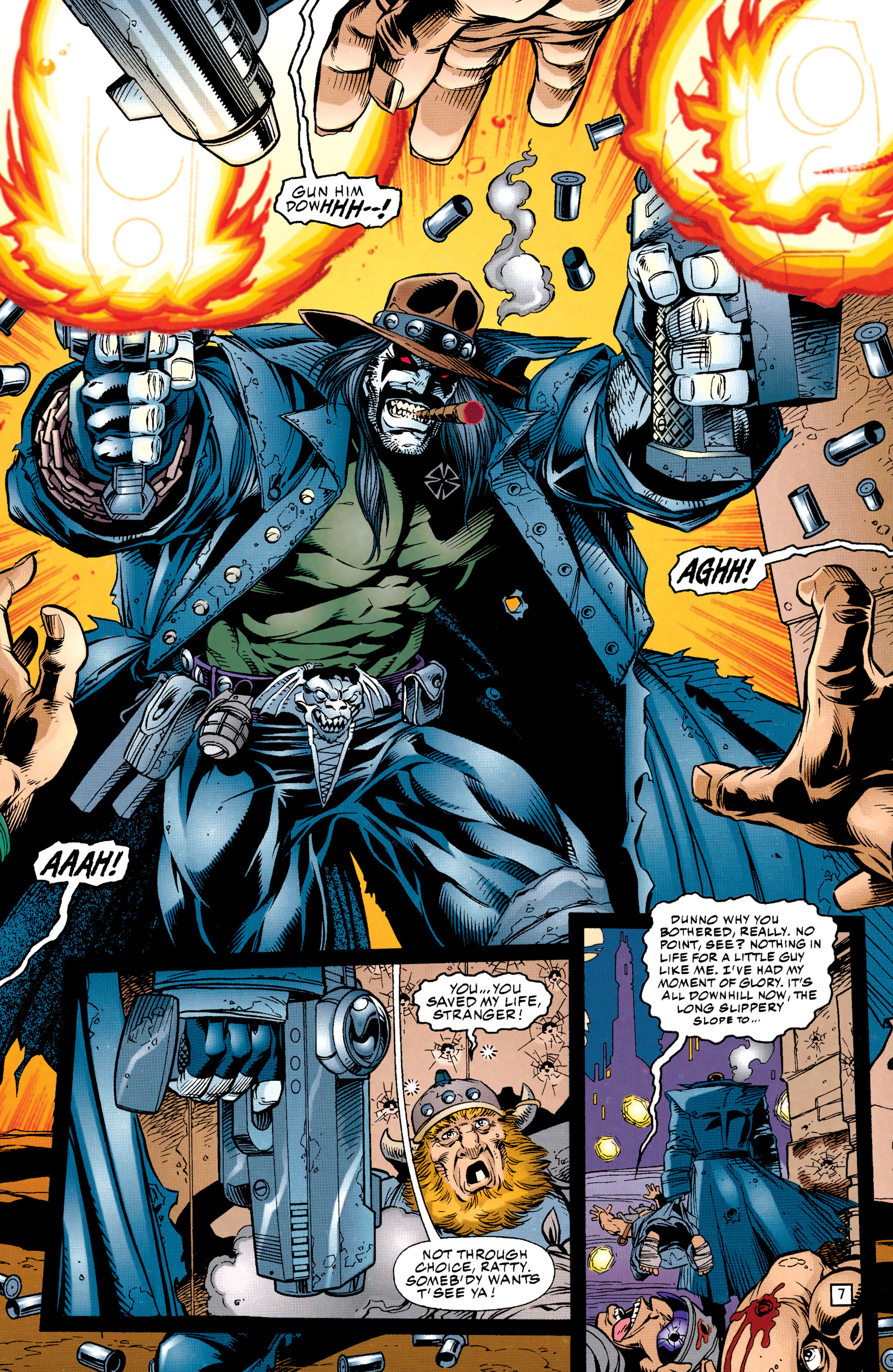Read online Lobo (1993) comic -  Issue #7 - 8