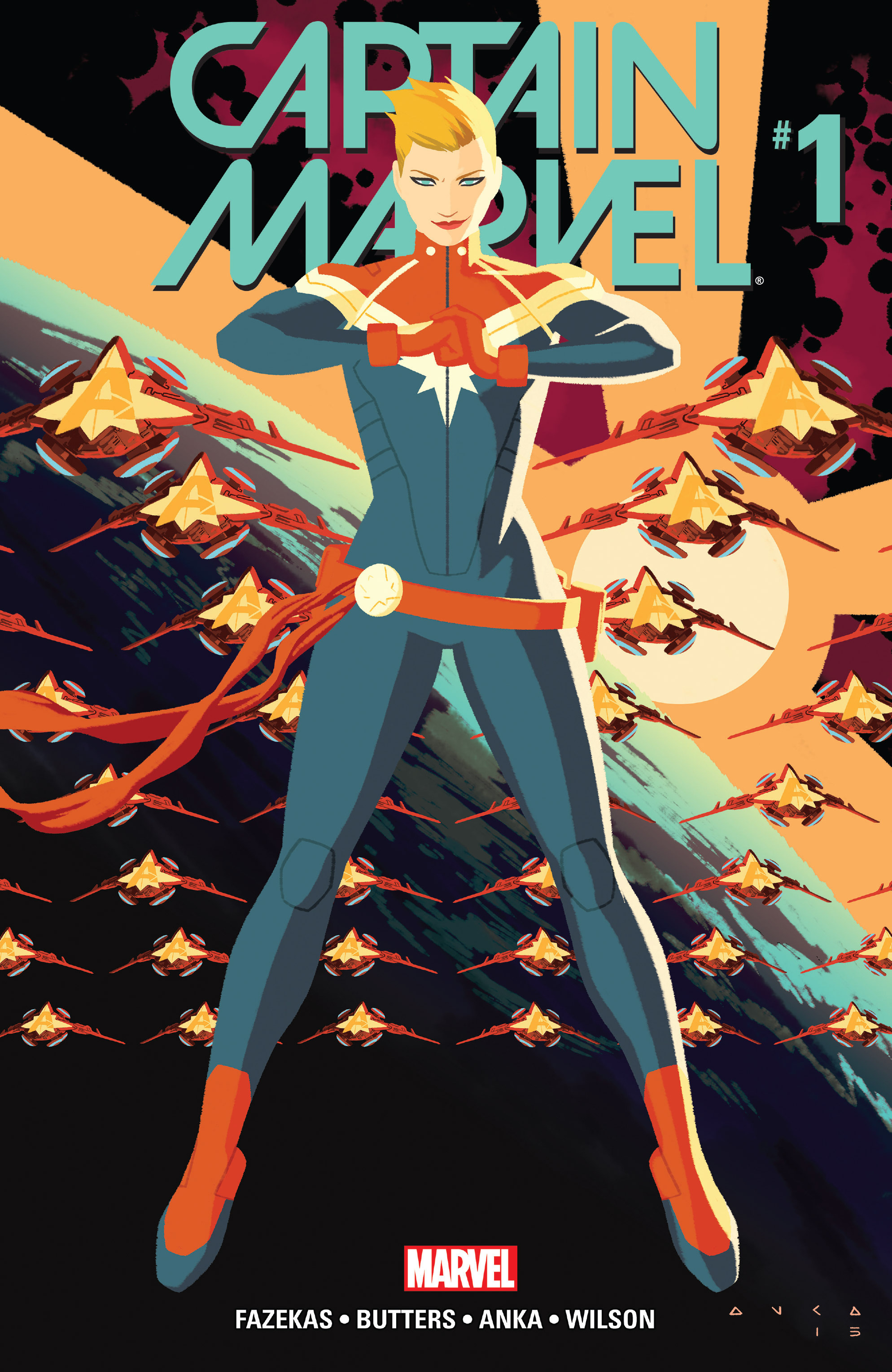 Read online Captain Marvel (2016) comic -  Issue #1 - 1