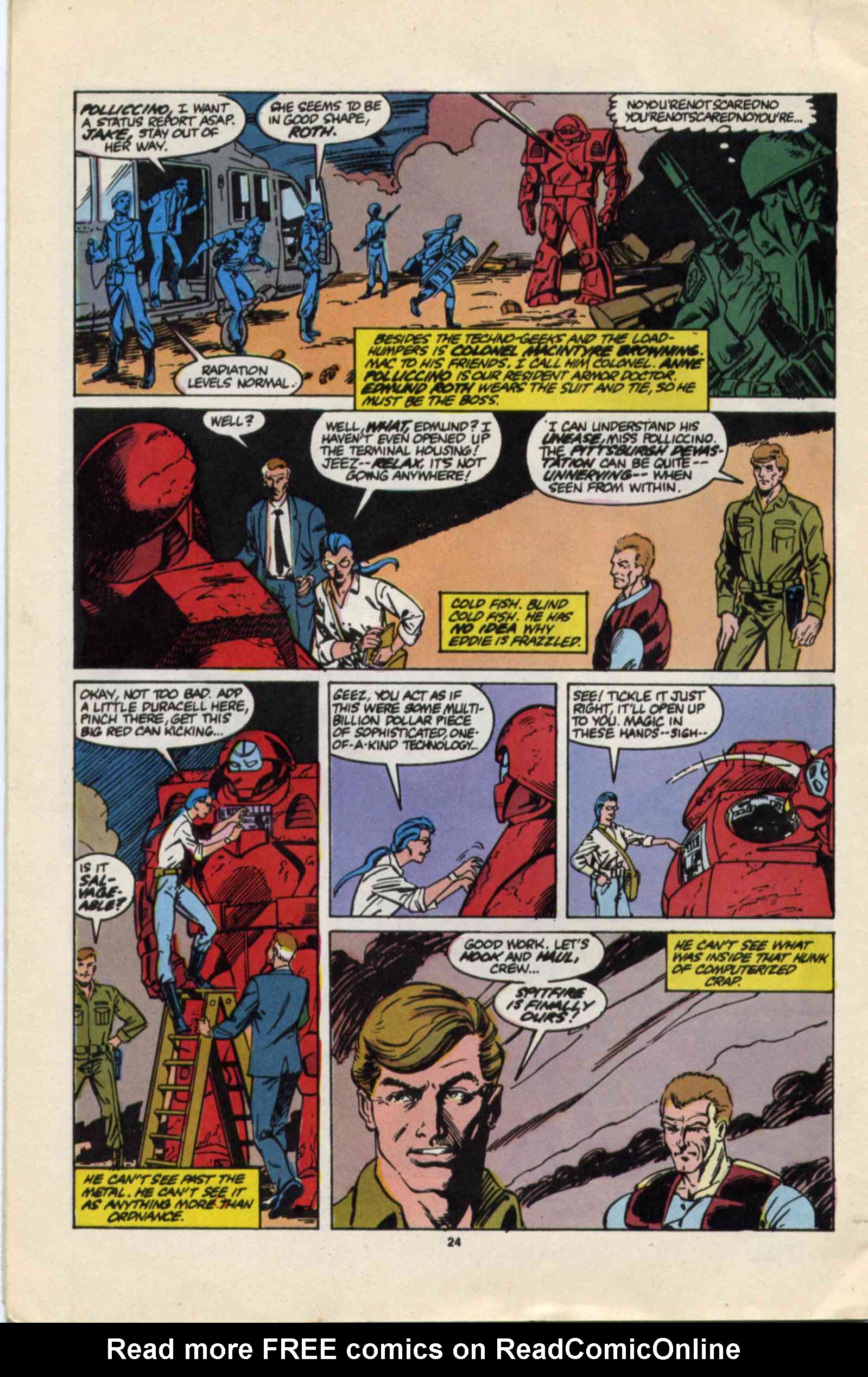 Read online Psi-Force comic -  Issue #20 - 26