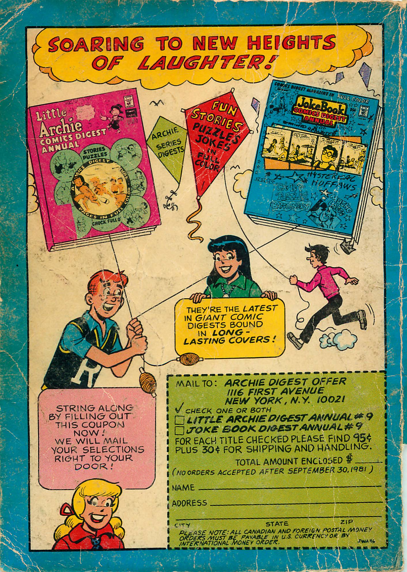 Read online Jughead with Archie Digest Magazine comic -  Issue #46 - 129