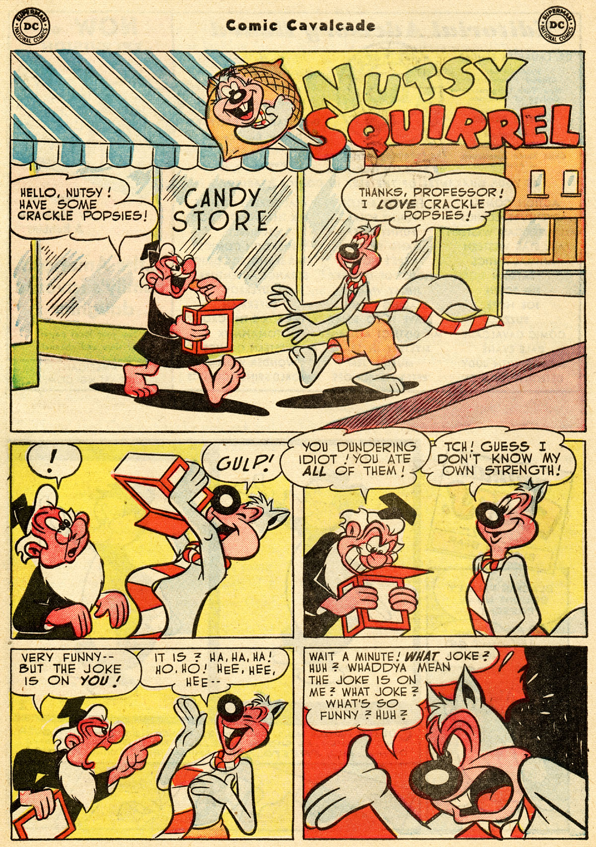 Read online Comic Cavalcade comic -  Issue #50 - 60