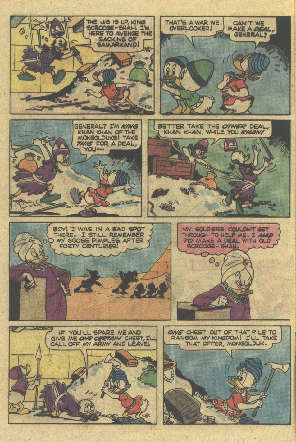 Read online Uncle Scrooge (1953) comic -  Issue #145 - 16