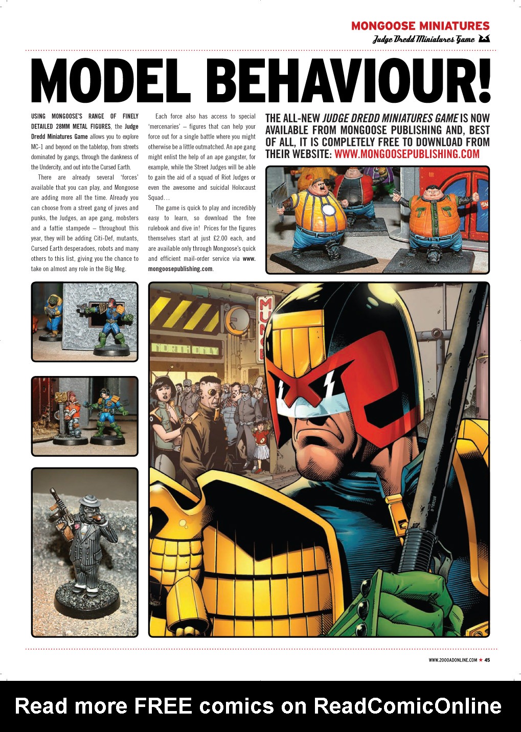 Read online Judge Dredd Megazine (Vol. 5) comic -  Issue #308 - 45