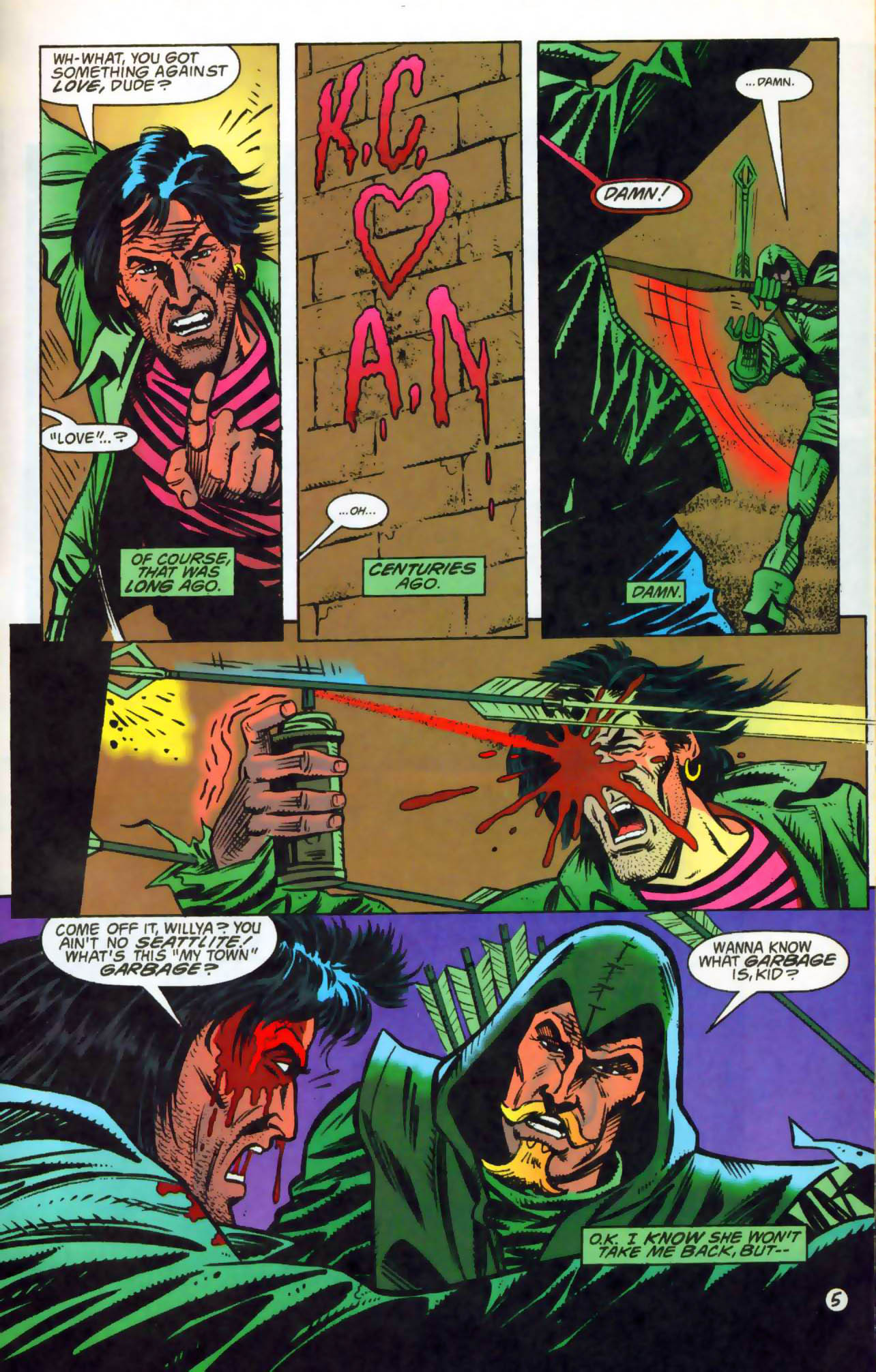 Read online Green Arrow (1988) comic -  Issue #81 - 6