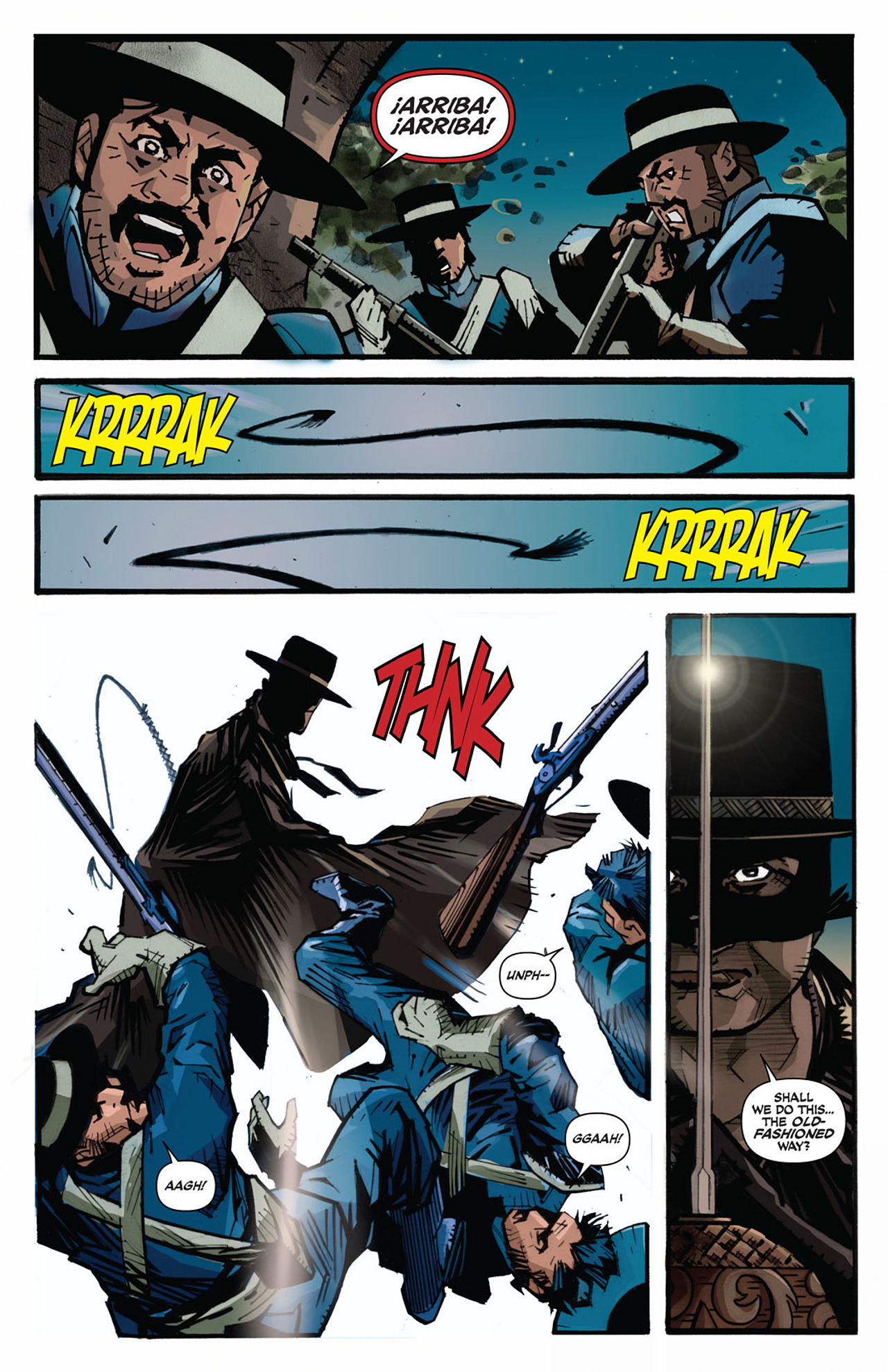 Read online Zorro Rides Again comic -  Issue #7 - 18