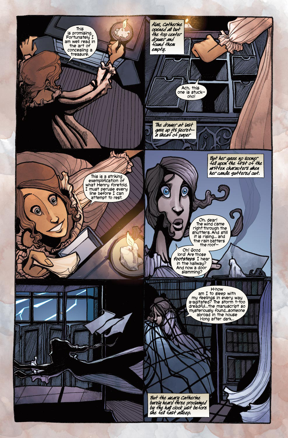 Read online Northanger Abbey comic -  Issue #4 - 10