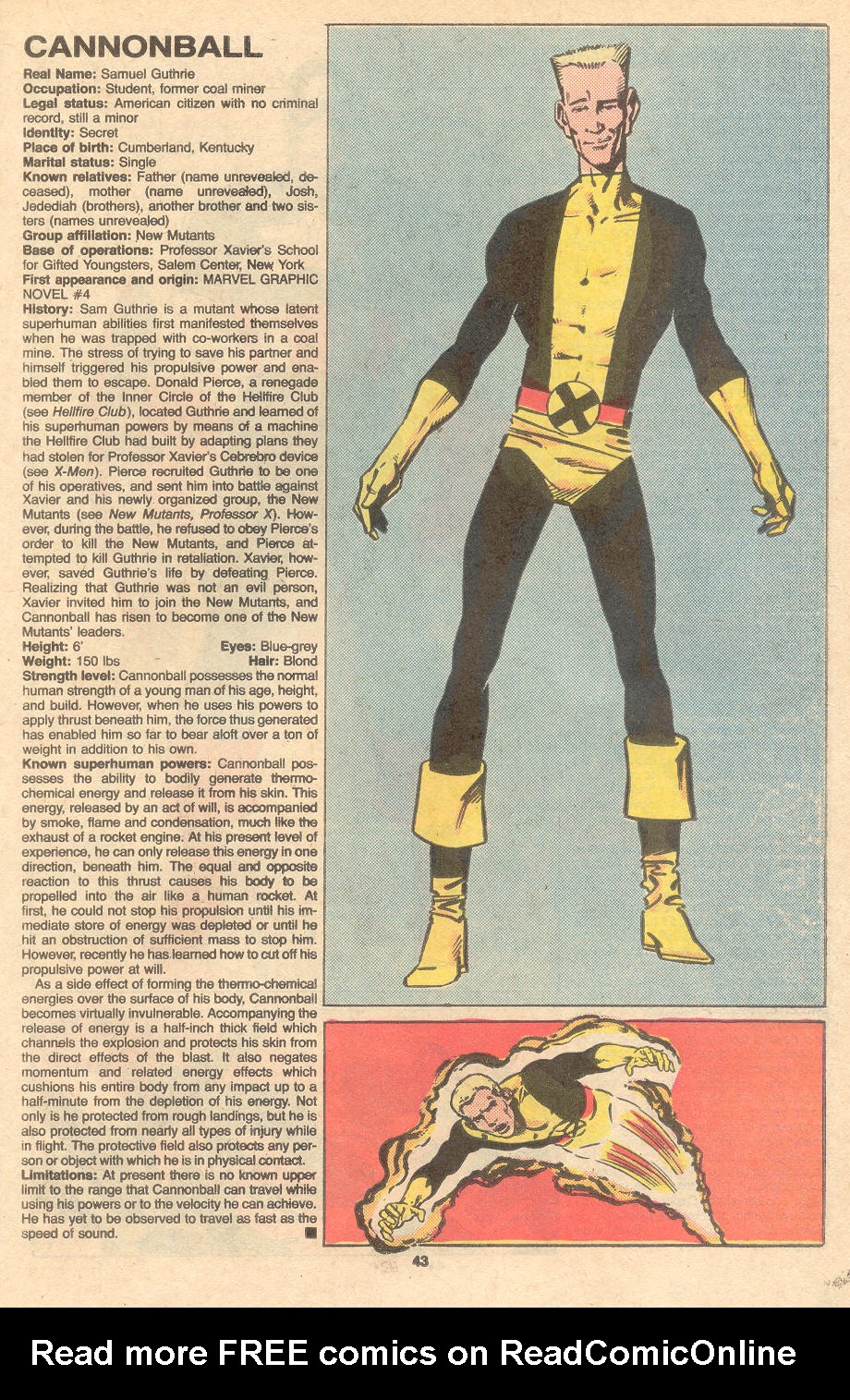 Read online The Official Handbook of the Marvel Universe Deluxe Edition comic -  Issue #2 - 45