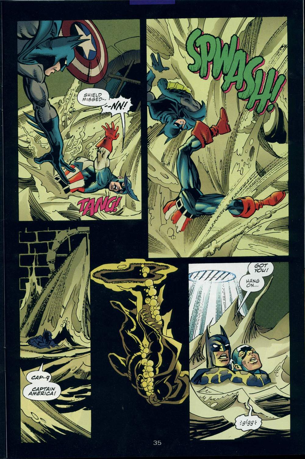 Read online DC vs. Marvel comic -  Issue #3 - 36