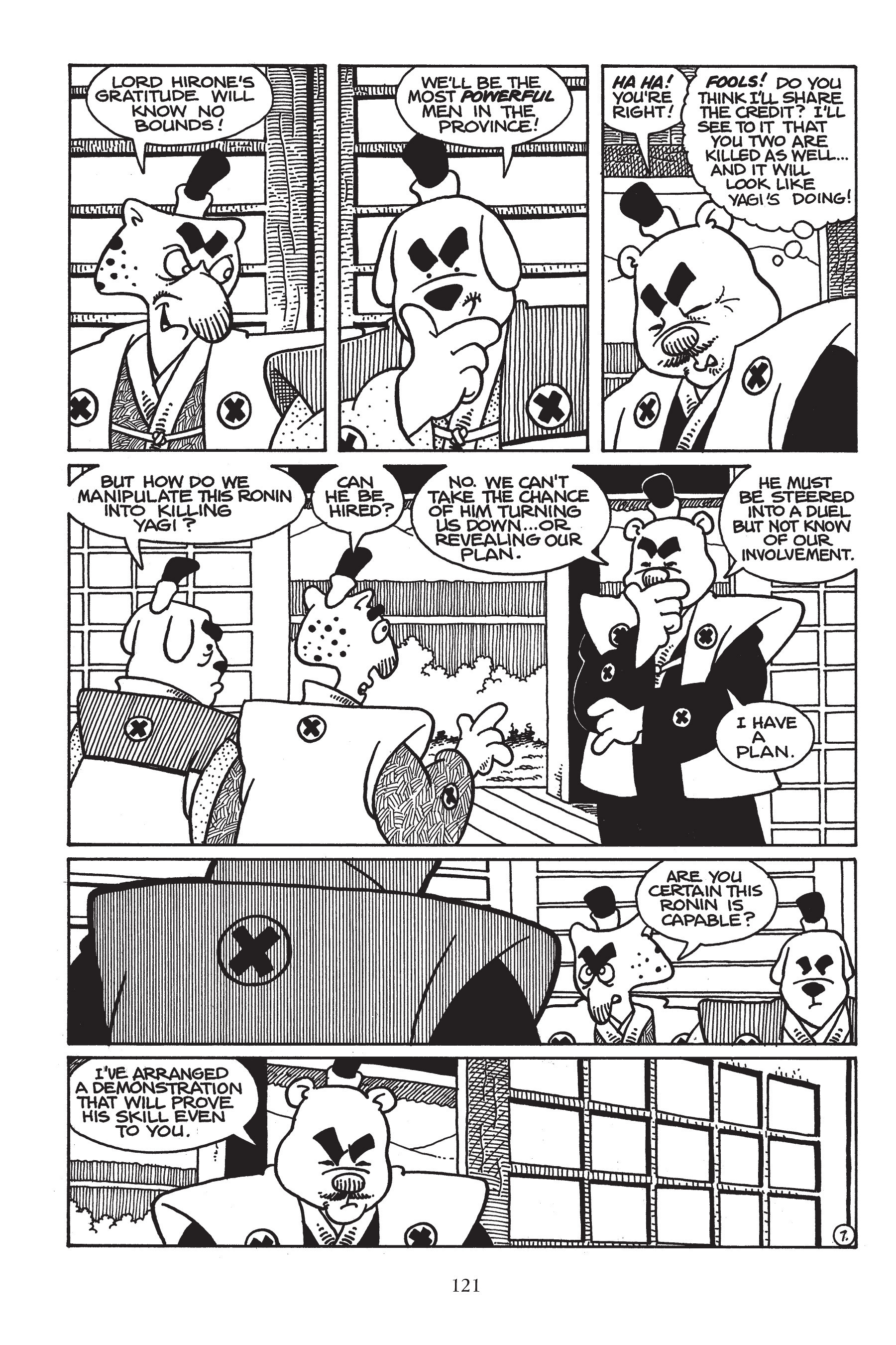 Read online Usagi Yojimbo (1987) comic -  Issue # _TPB 5 - 118