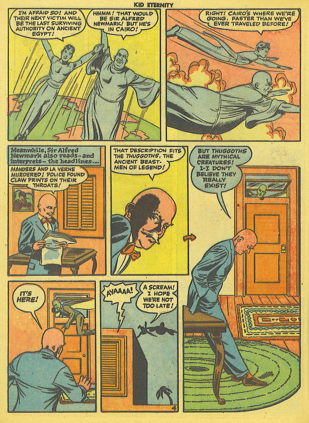 Read online Kid Eternity (1946) comic -  Issue #1 - 6