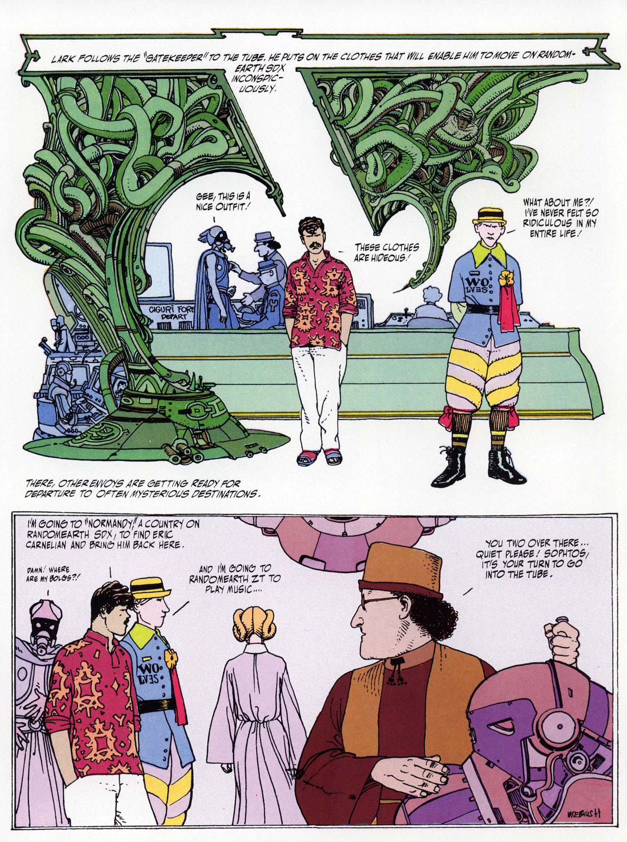 Read online Epic Graphic Novel: Moebius comic -  Issue # TPB 3 - 71