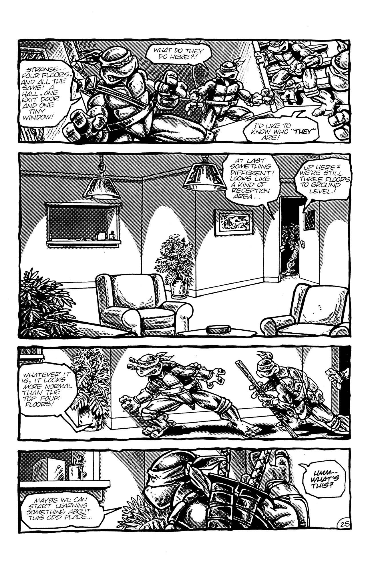Read online Teenage Mutant Ninja Turtles (1984) comic -  Issue #4 - 25