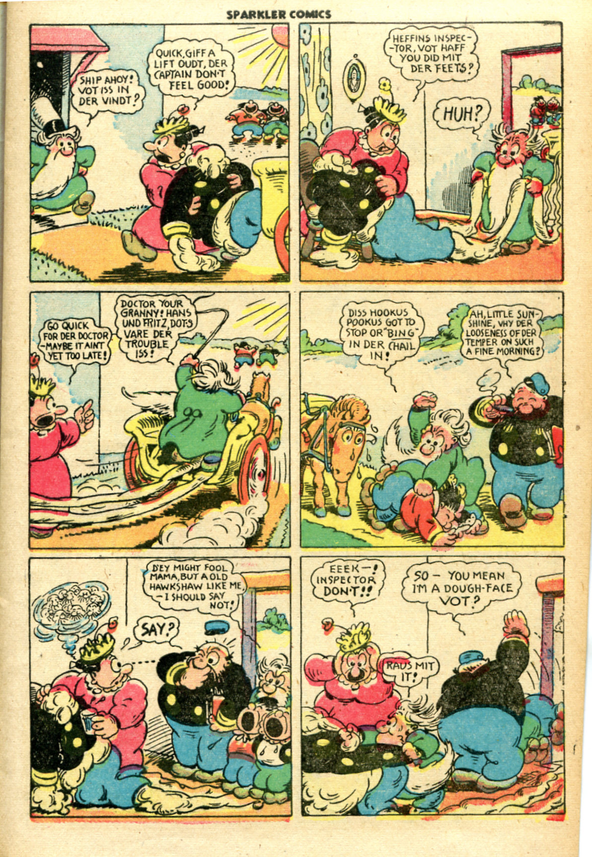 Read online Sparkler Comics comic -  Issue #70 - 13