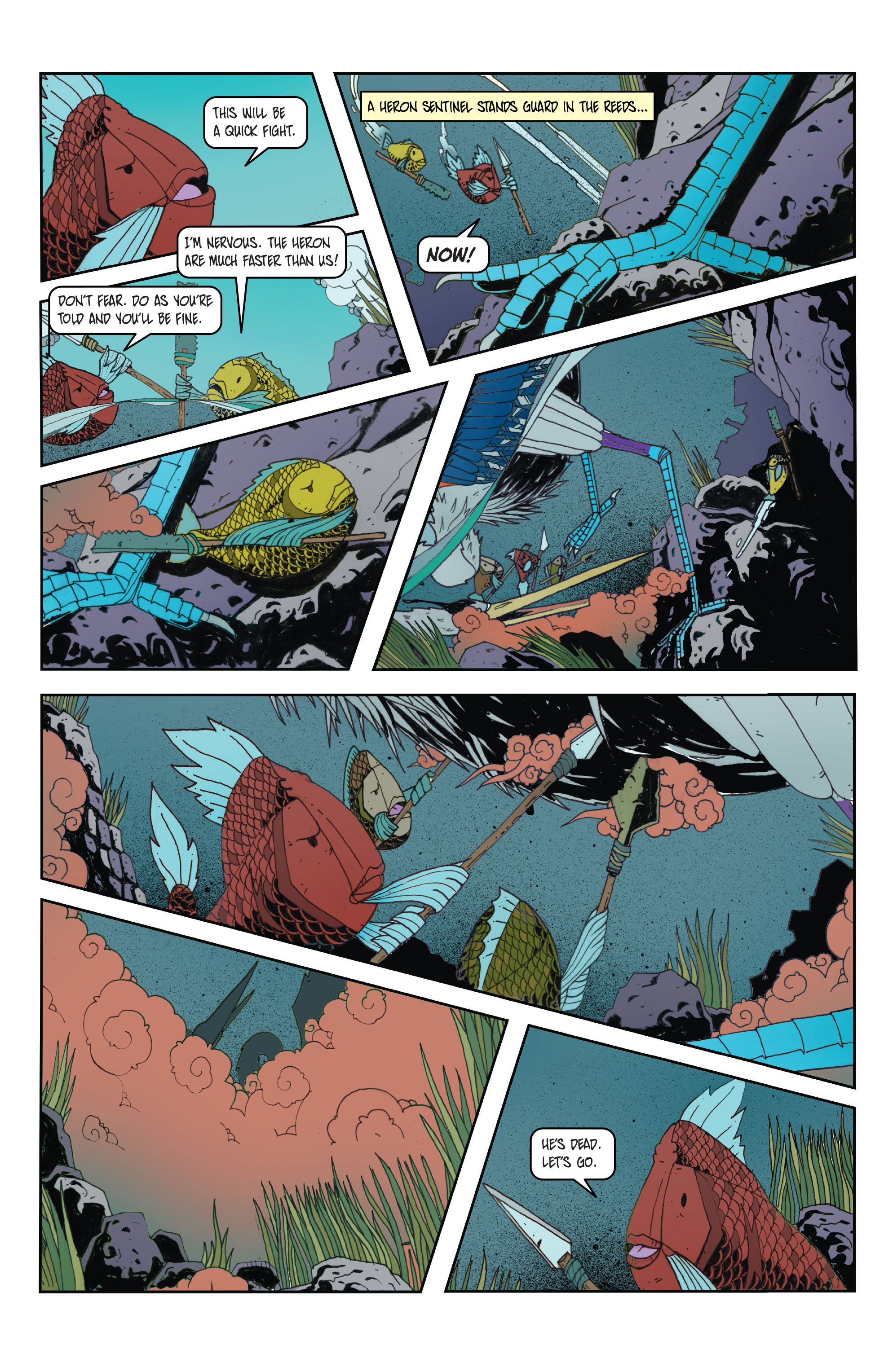 Read online The Little Red Fish comic -  Issue #4 - 7