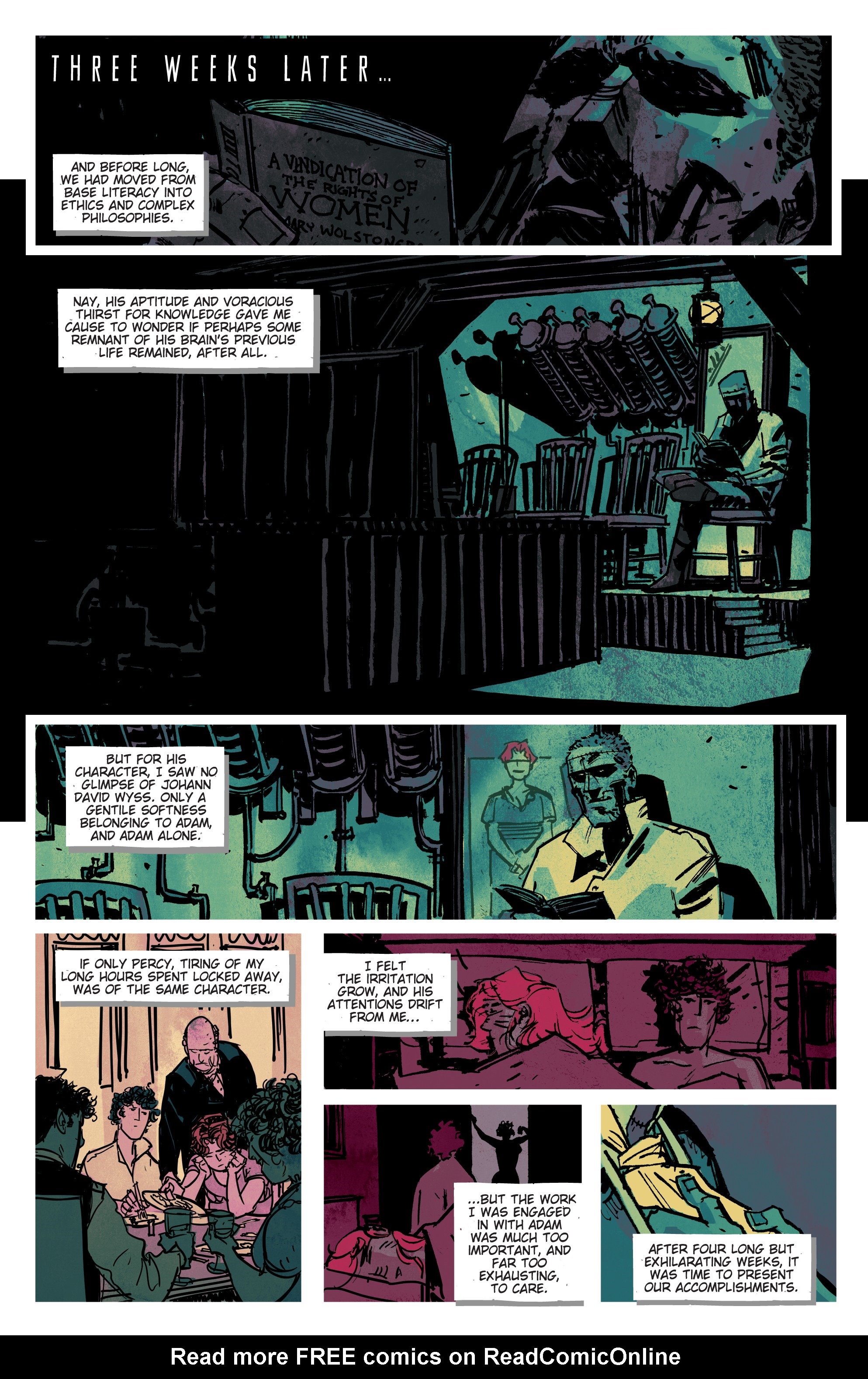 Read online Mary Shelley Monster Hunter comic -  Issue #3 - 17