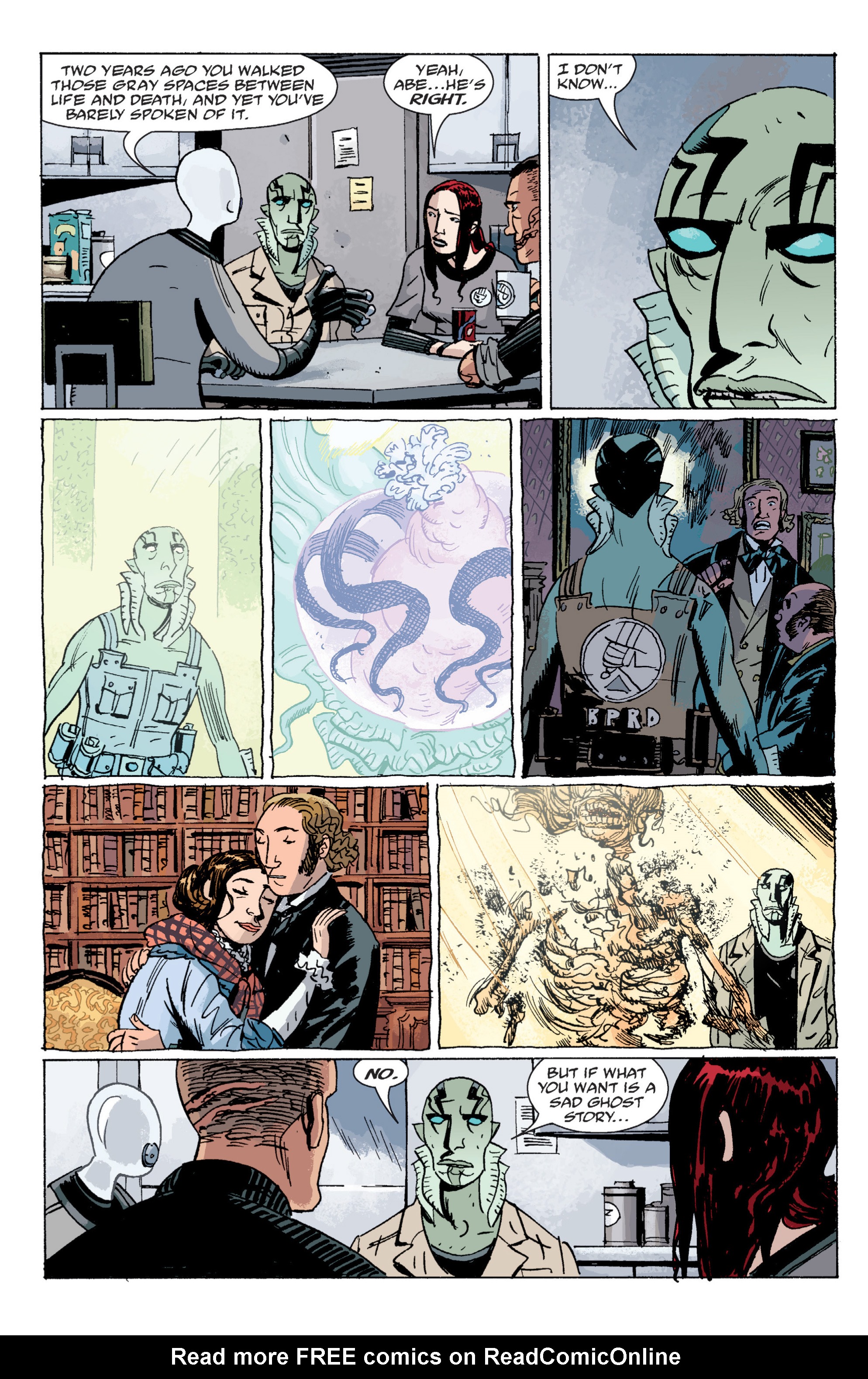 Read online B.P.R.D.: Hollow Earth and Other Stories comic -  Issue # TPB 6 - 99